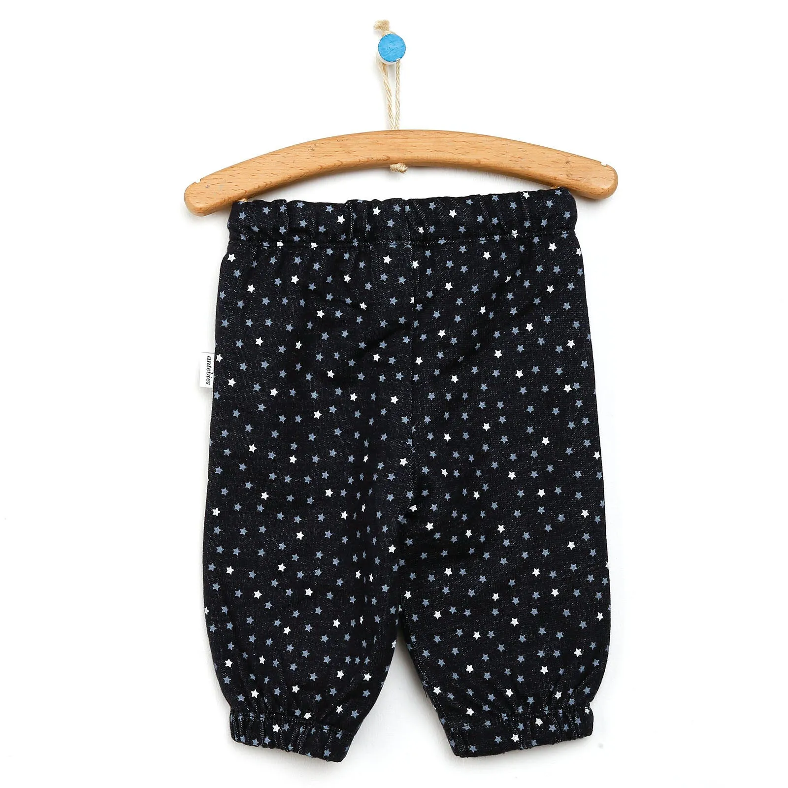 Antebies Newborn Sky Organic Footless Bottom - Navy Blue - Navy Blue