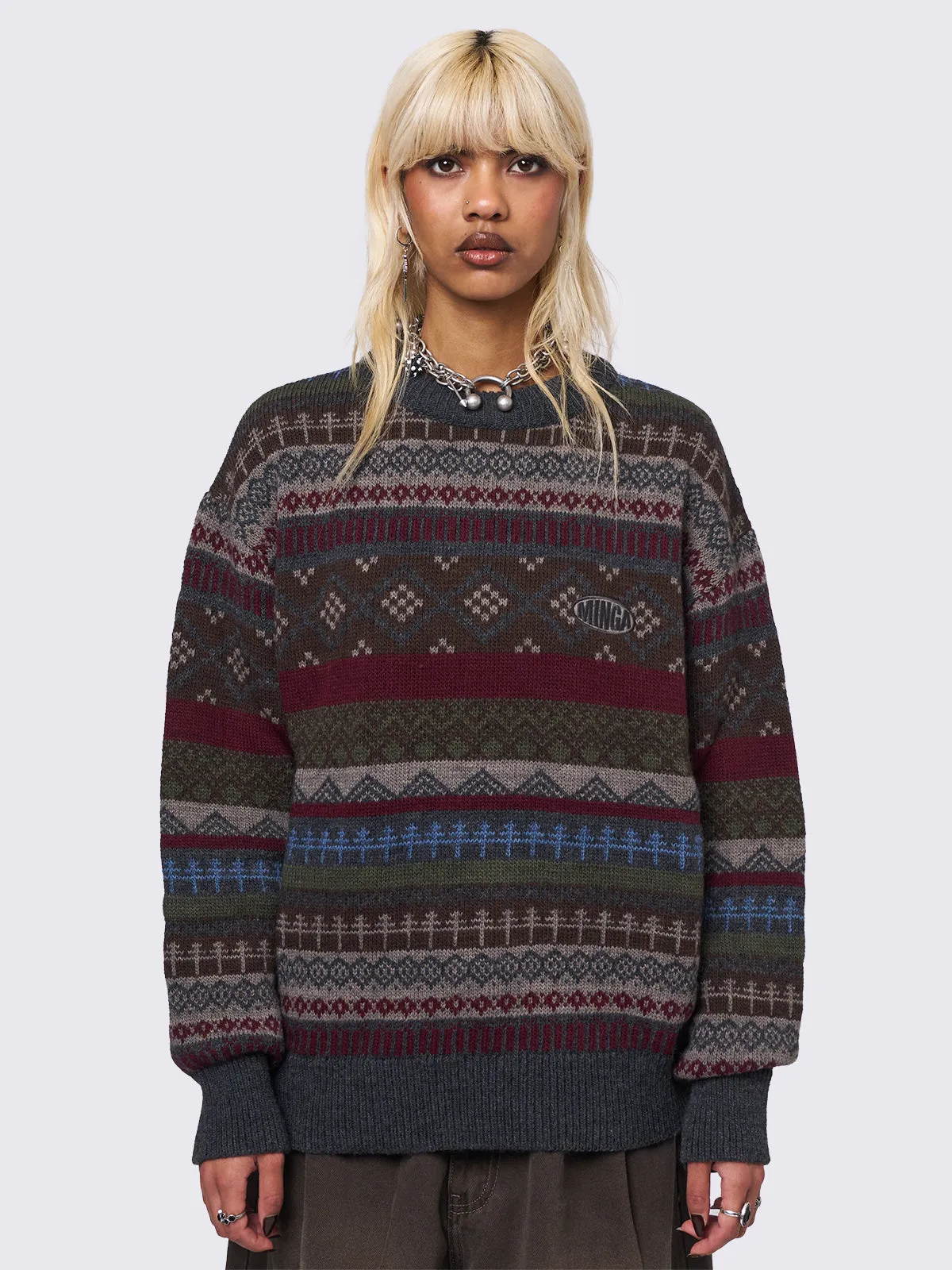 Ashton Jacquard Sweater