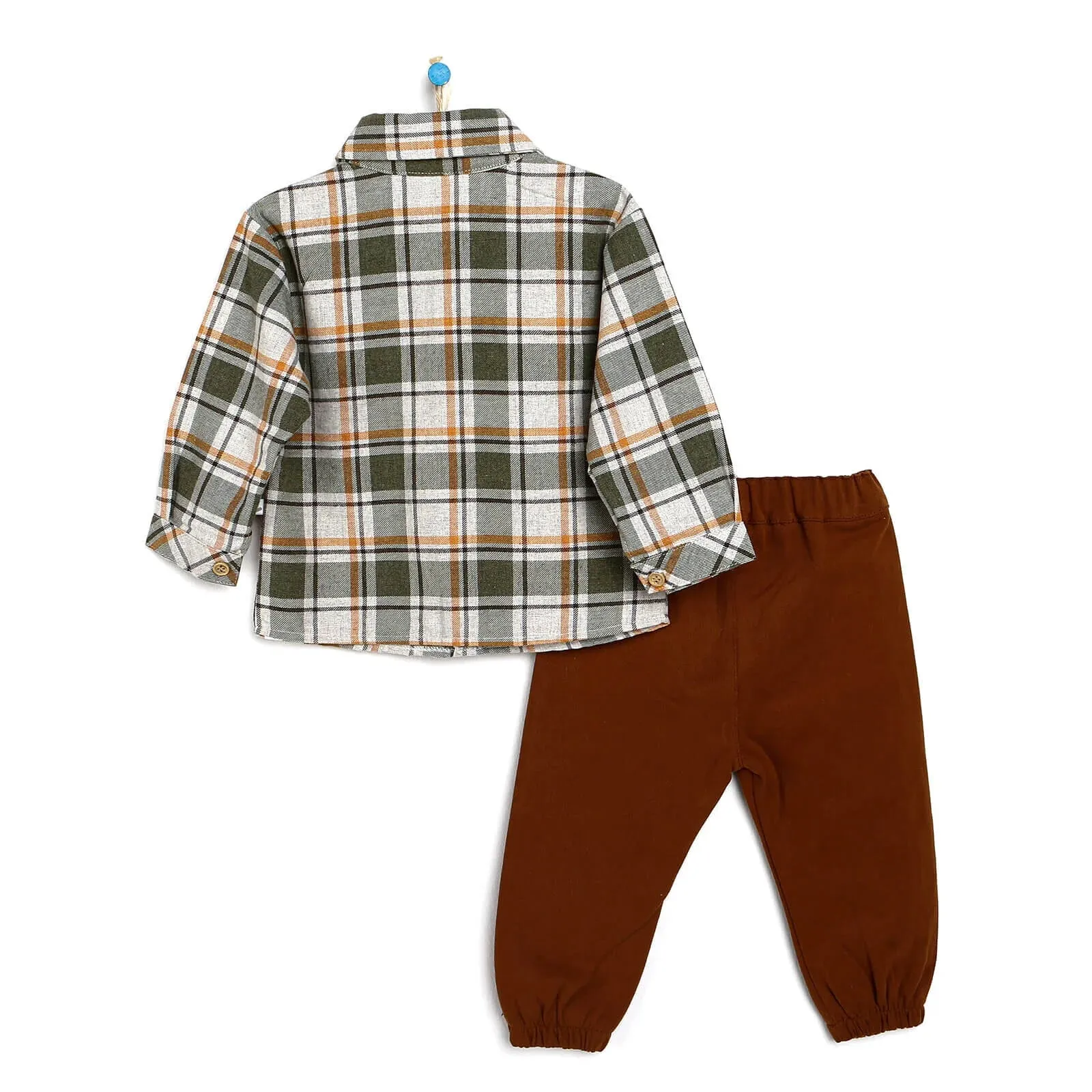 BabyZ Shirt- Pants - Brown