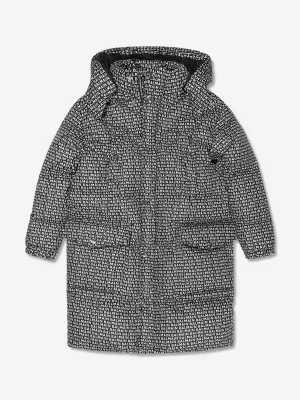 Balmain Kids Down Padded Logo Coat