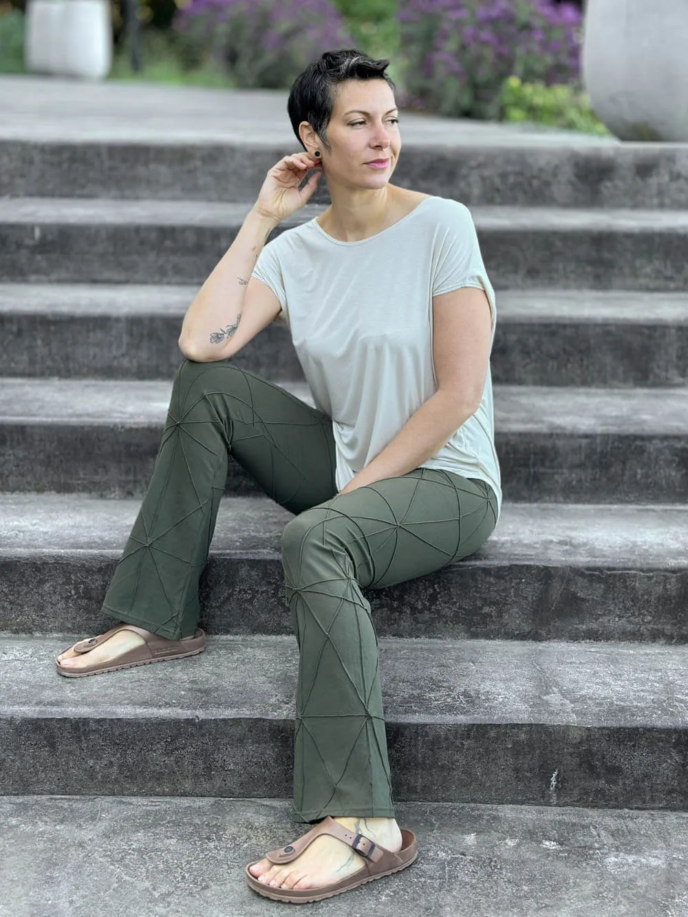 Bamboo Texture Pant