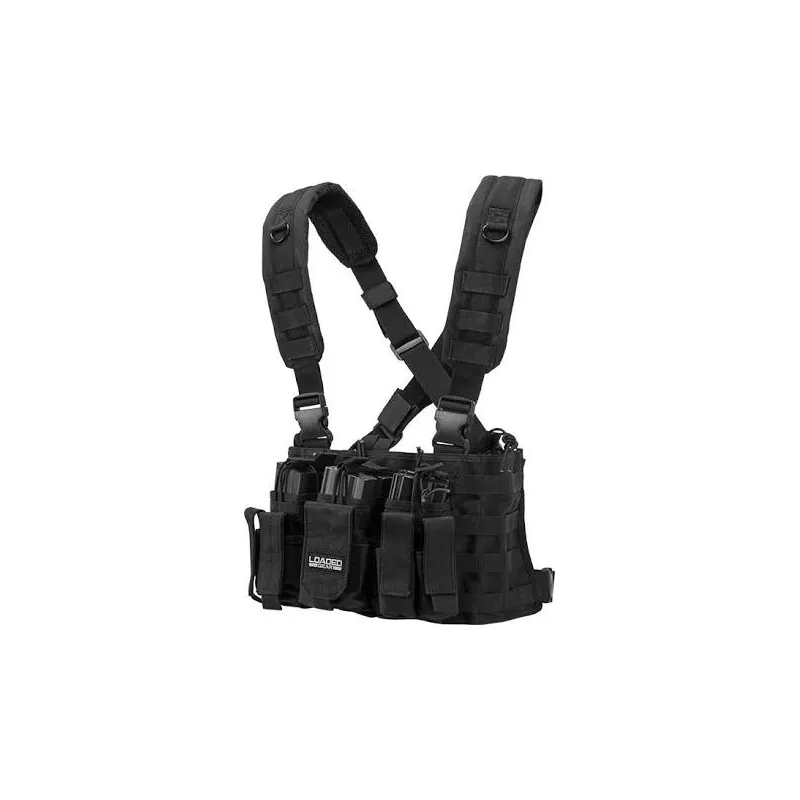 Barska BI12258 Tactical Chest Rig VX-400 Loaded Gear Black