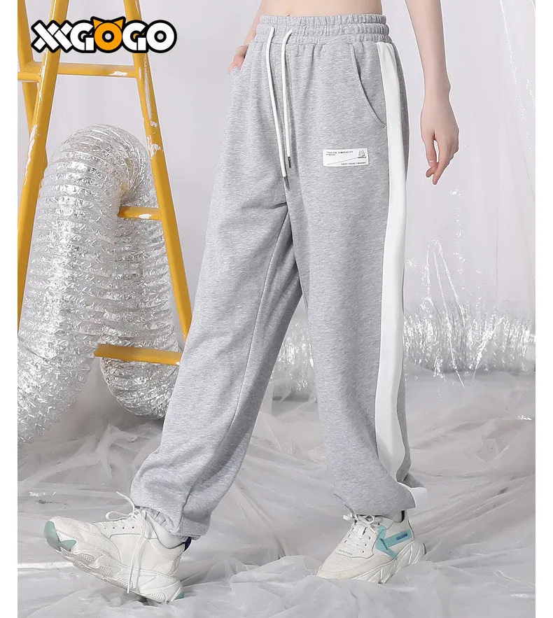 Basic Bear Embroidery Label Sweatpants