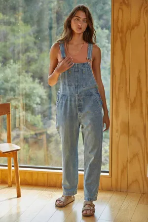 BD219 | Rake it Up Denim Overalls