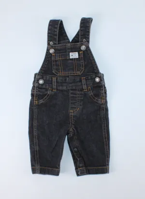 CARTERS CHOPPER DENIM OVERALLS 3M PRE-LOVED