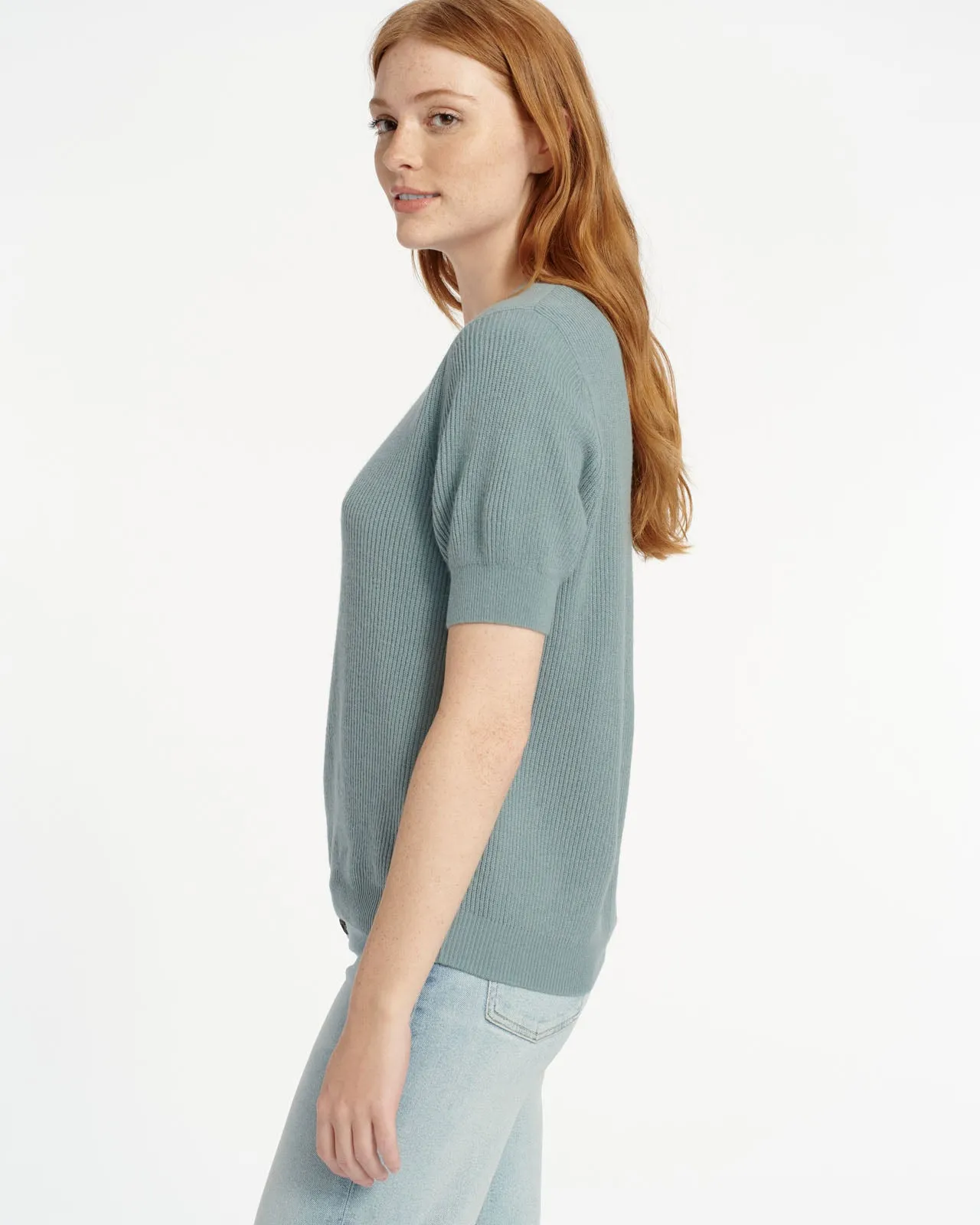 Cashblend Carmella Short Sleeve Sweater