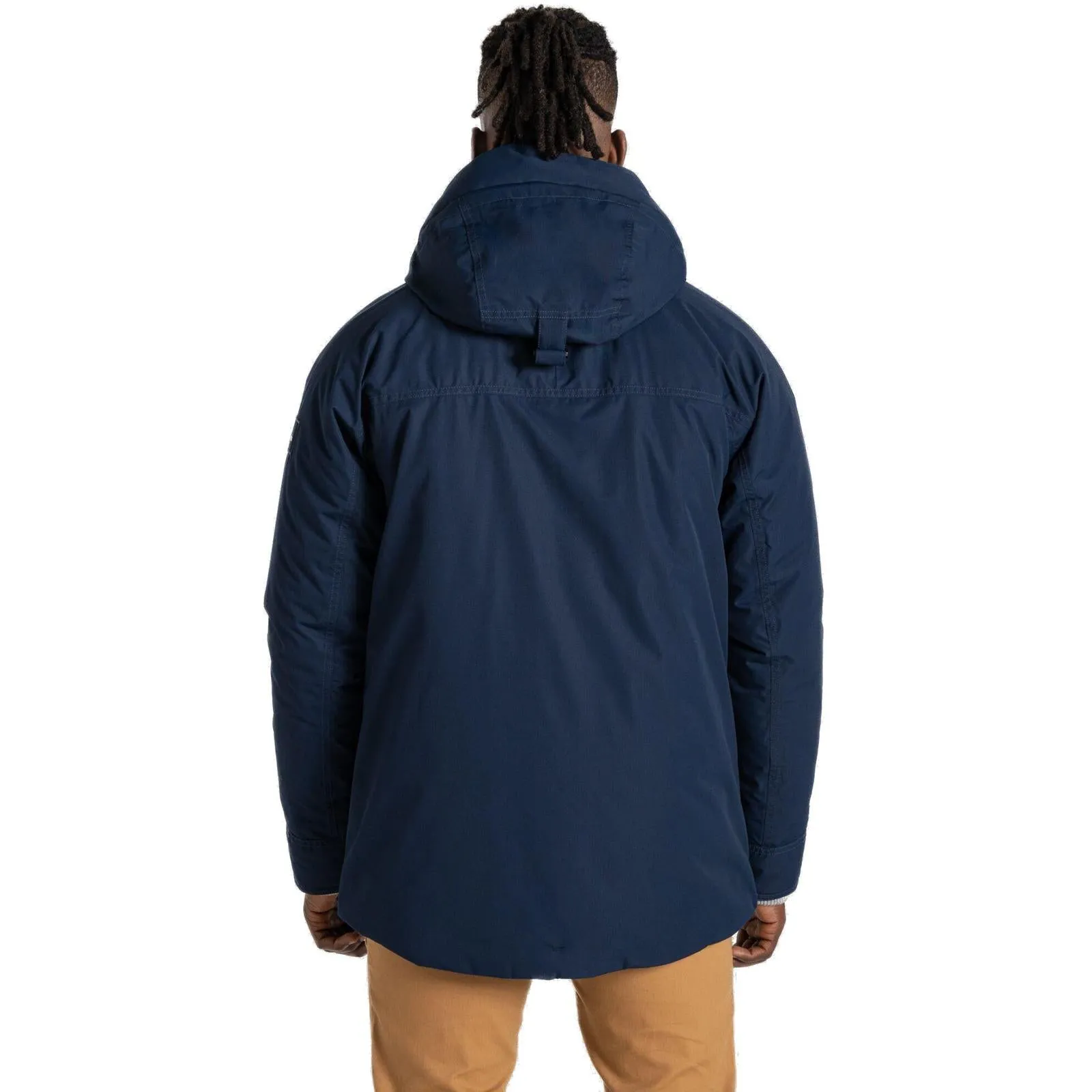 Craghoppers Mens Breckon Waterproof Padded Hooded Jacket