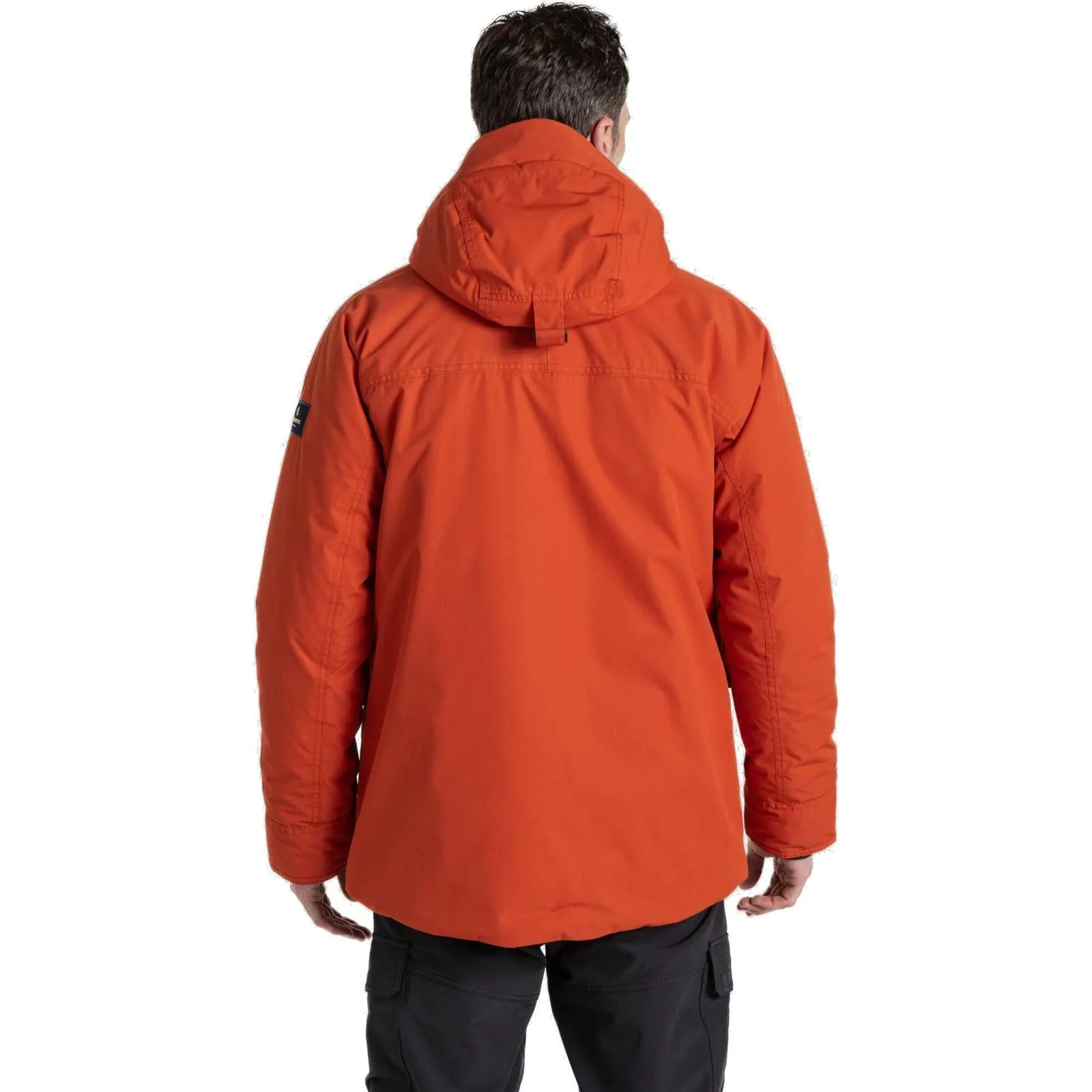 Craghoppers Mens Breckon Waterproof Padded Hooded Jacket