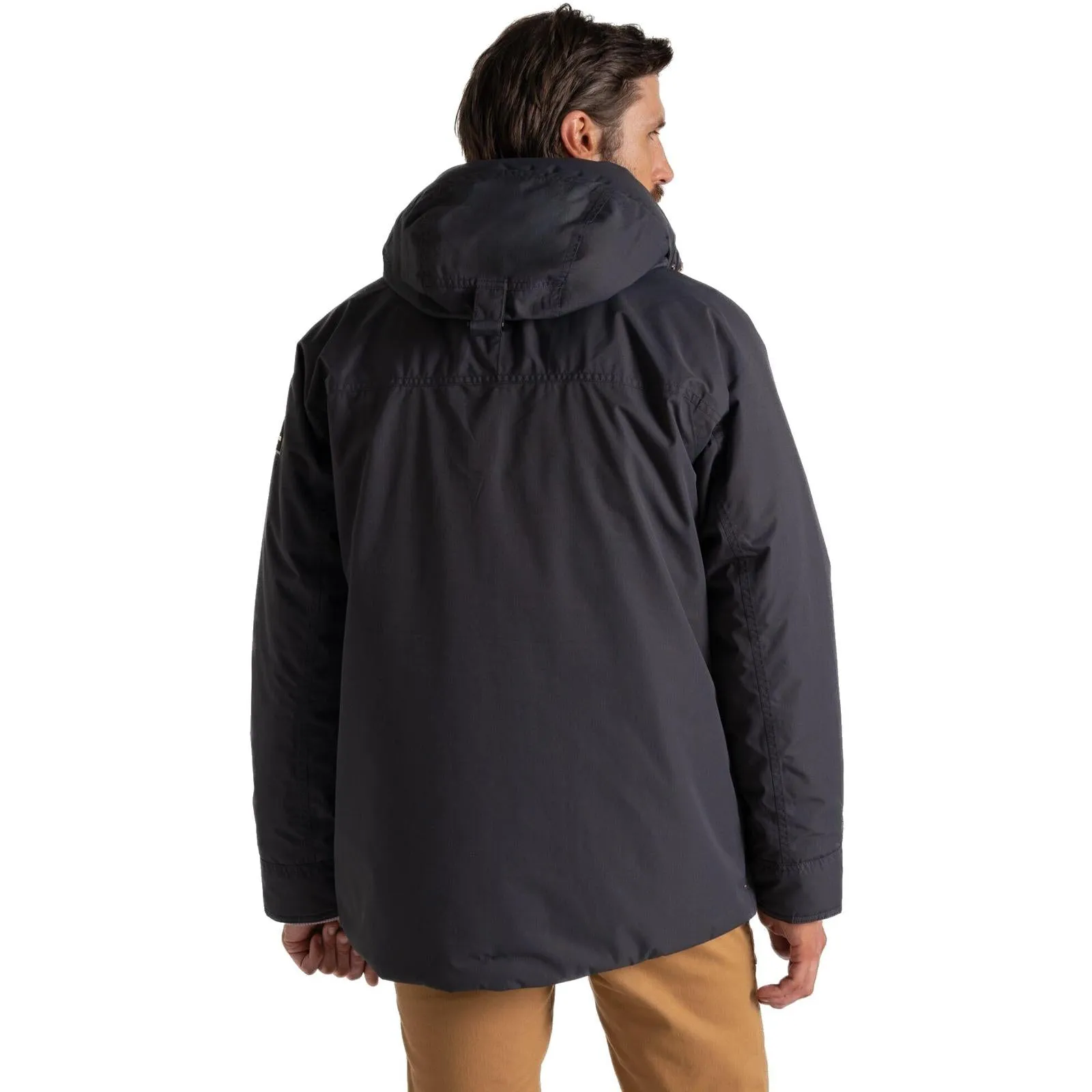 Craghoppers Mens Breckon Waterproof Padded Hooded Jacket