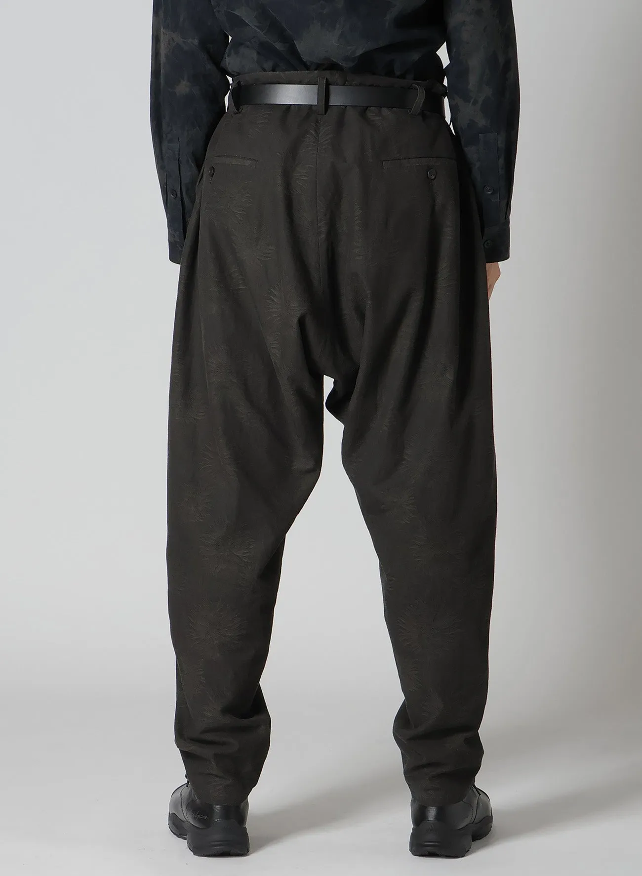 DUNGAREE JQ BLACK SLIM SAROUEL PANTS