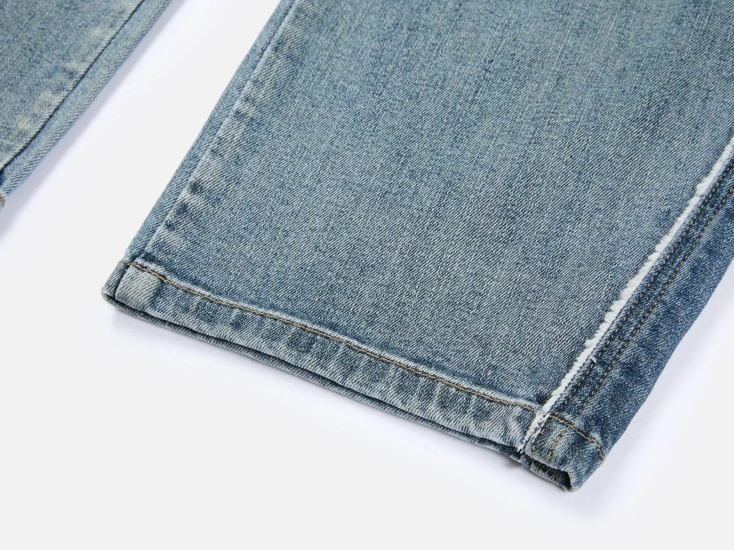 EP YAYING Cotton Linen Patchwork Jeans