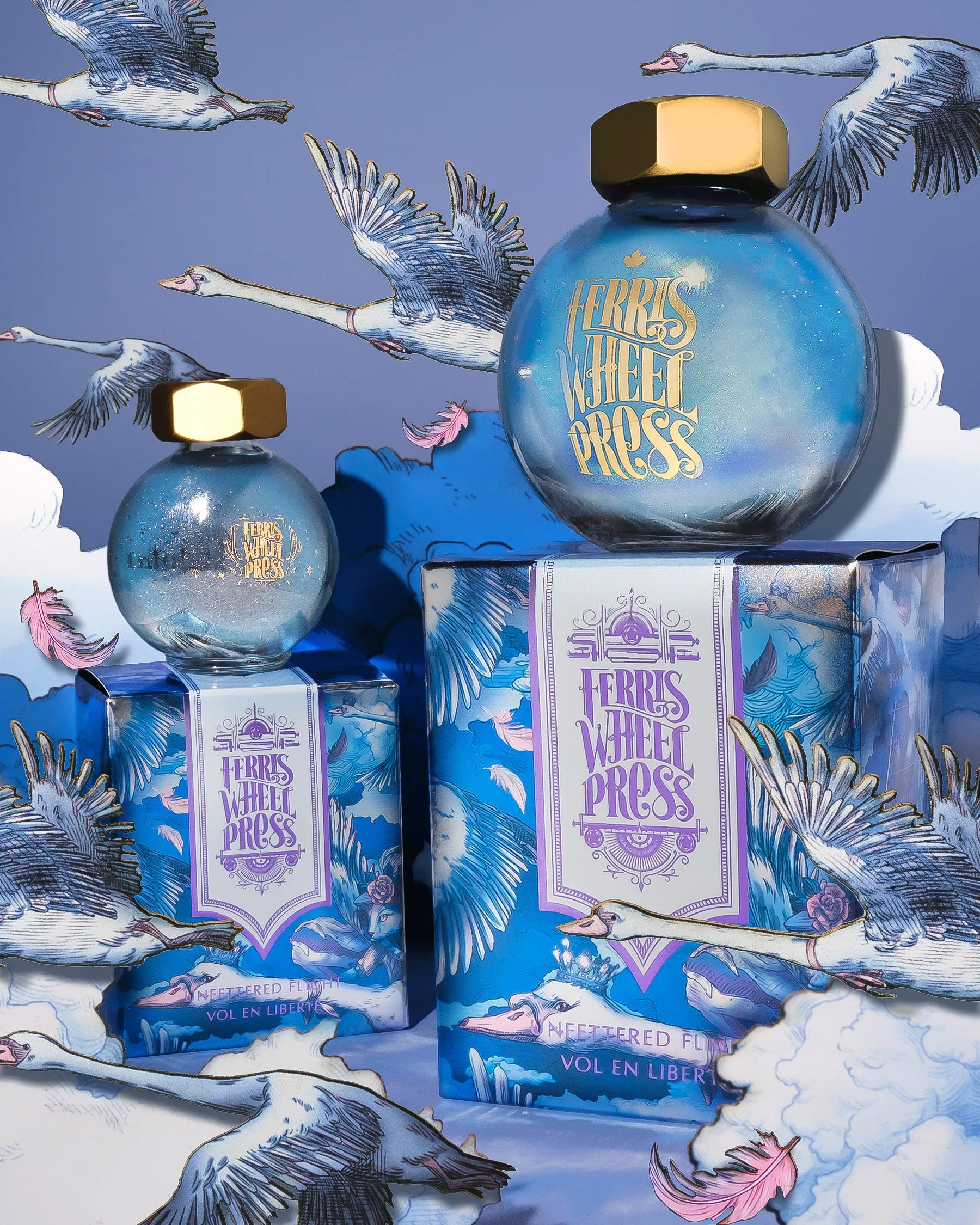 FerriTales™ Ferris Wheel Press | The Wild Swans | Unfettered Flight 20ml