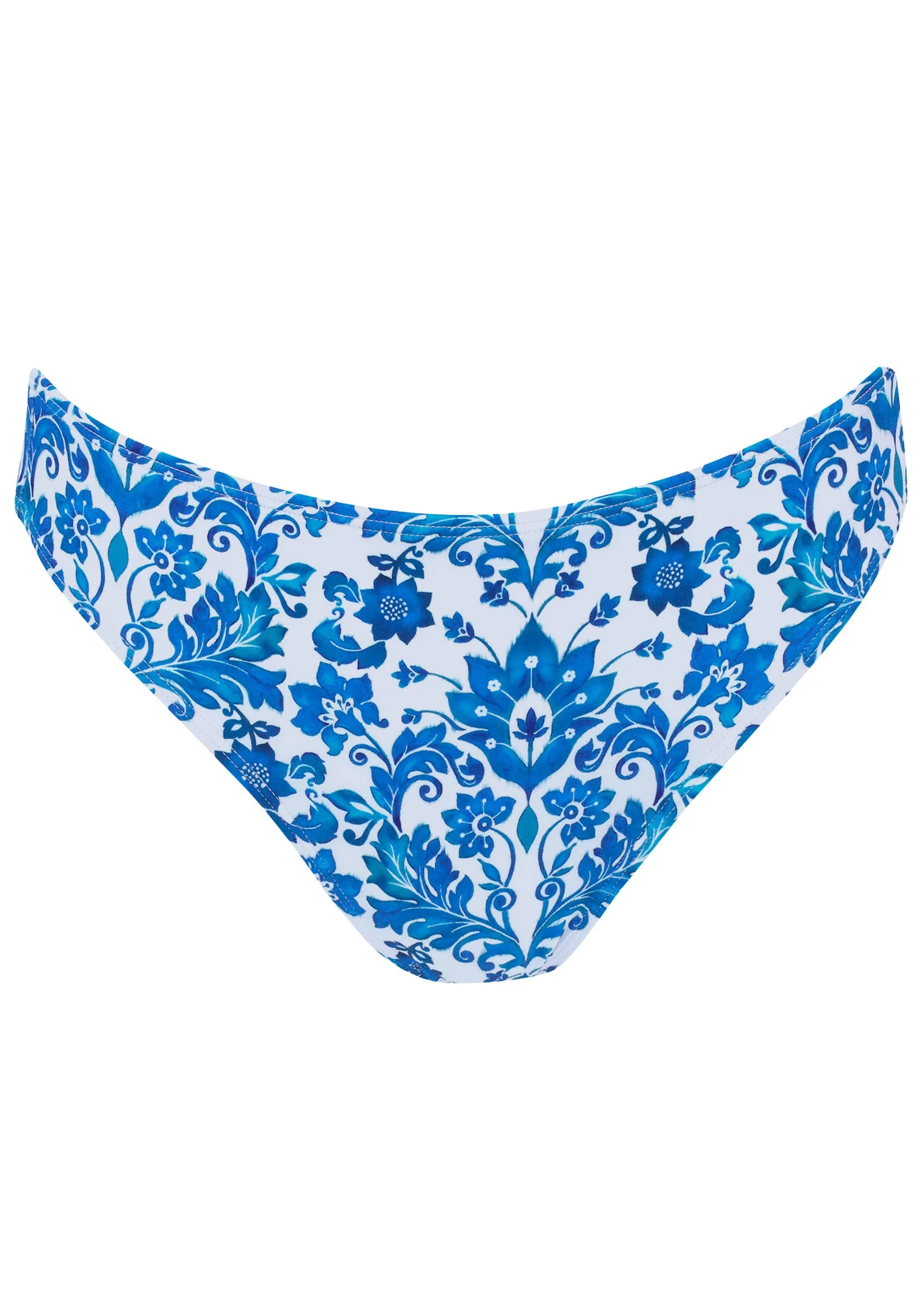 Fiji Mid Rise Moderate Bottom - Delicate Floral