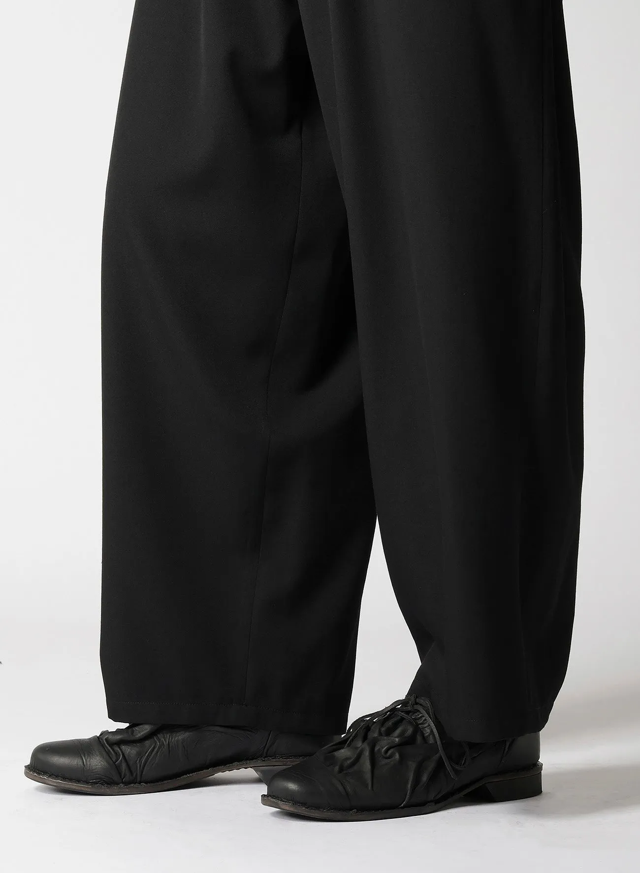 GABARDINE CORD PANTS