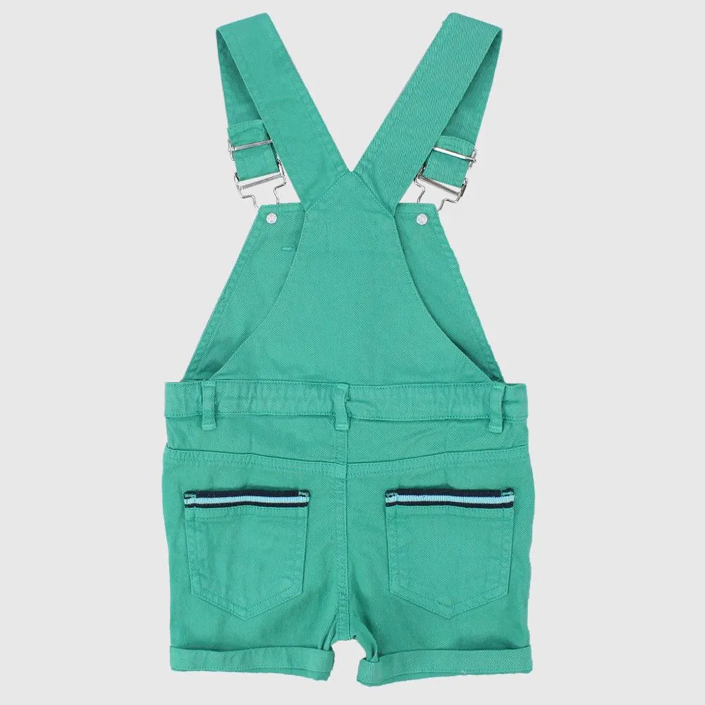 Gabardine Short Overall