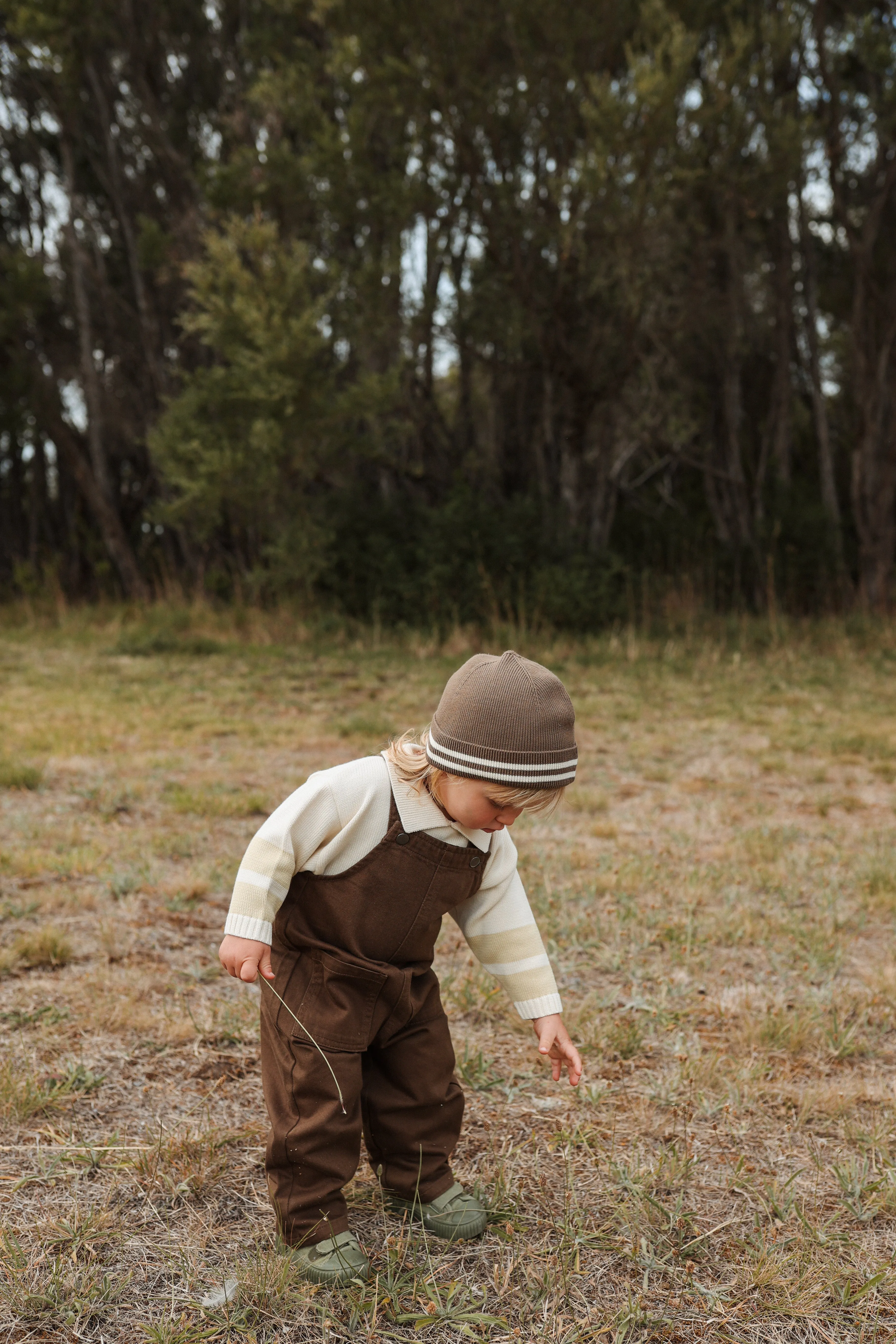 [GROWN] Organic Everyday Denim Overalls (Clay) - AW24