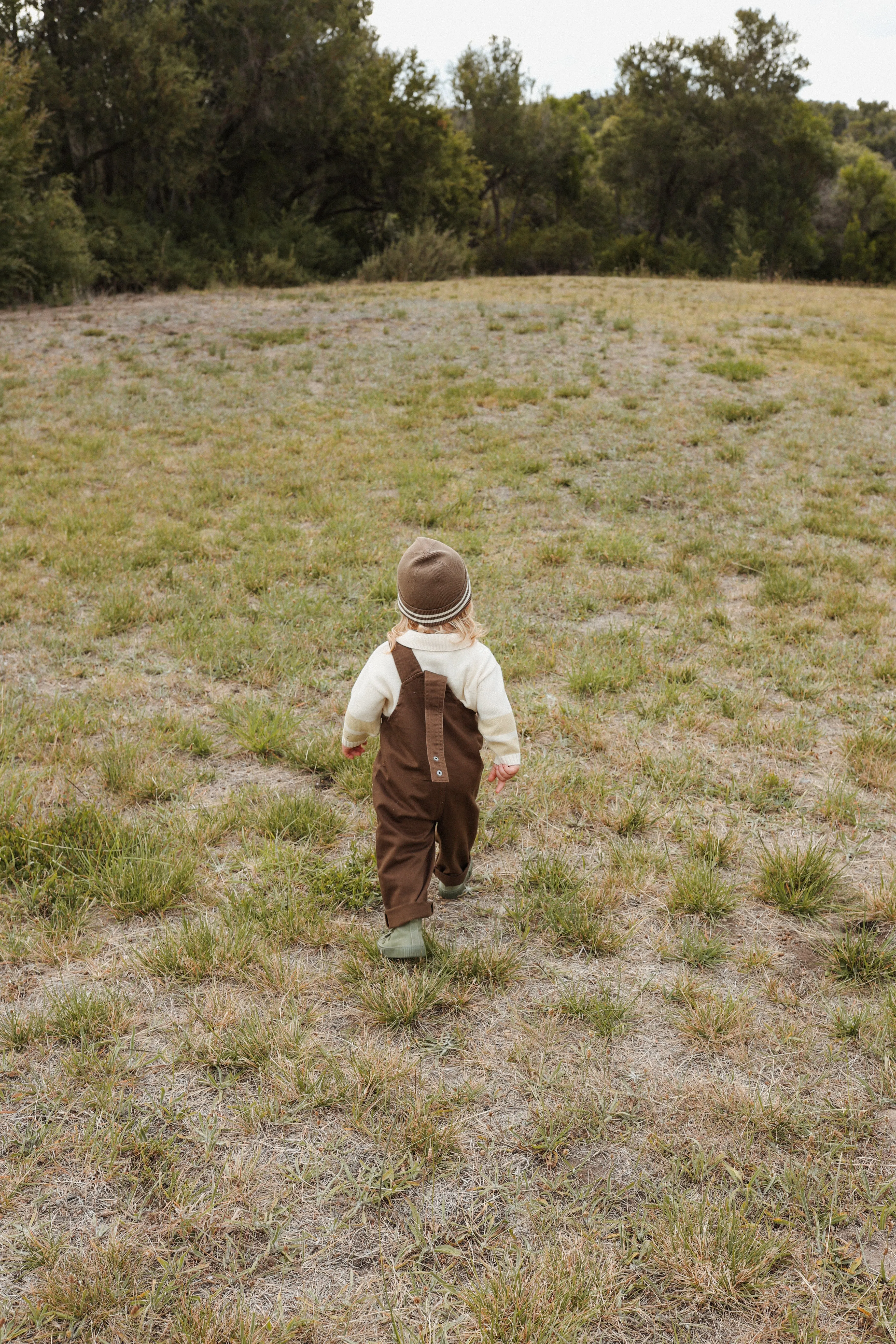 [GROWN] Organic Everyday Denim Overalls (Clay) - AW24