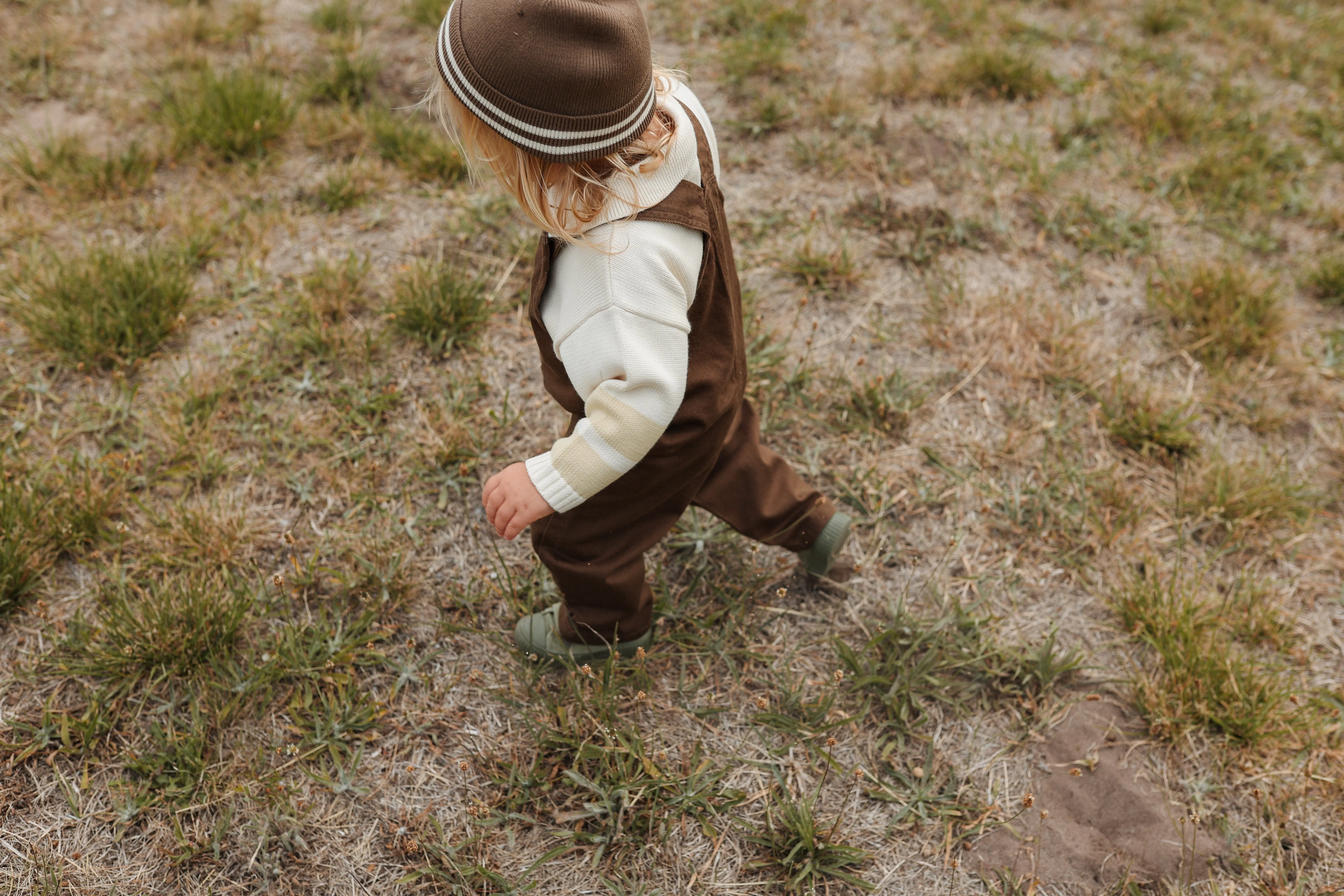 [GROWN] Organic Everyday Denim Overalls (Clay) - AW24