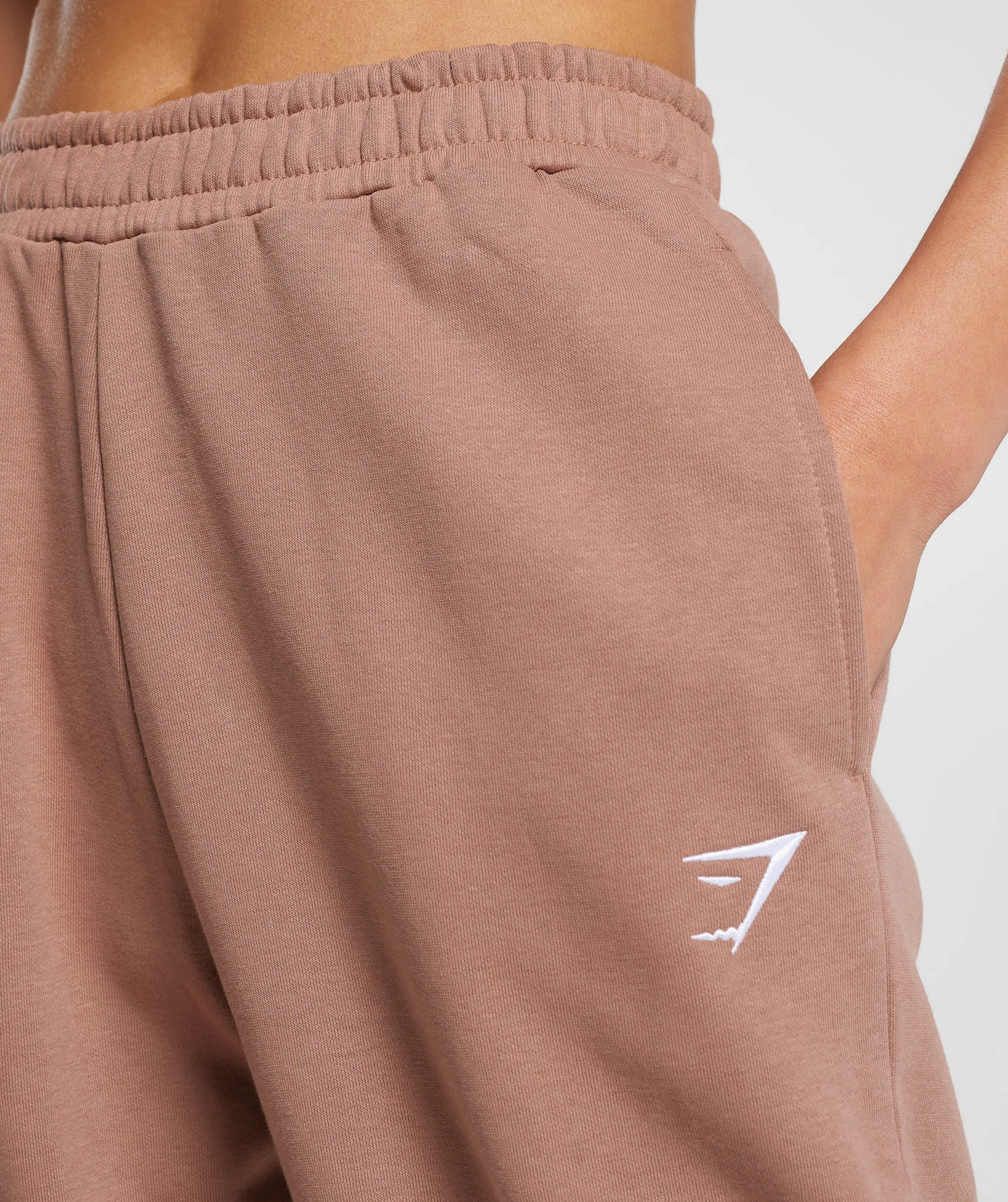 Gymshark Training Fleece Joggers - Taupe Brown