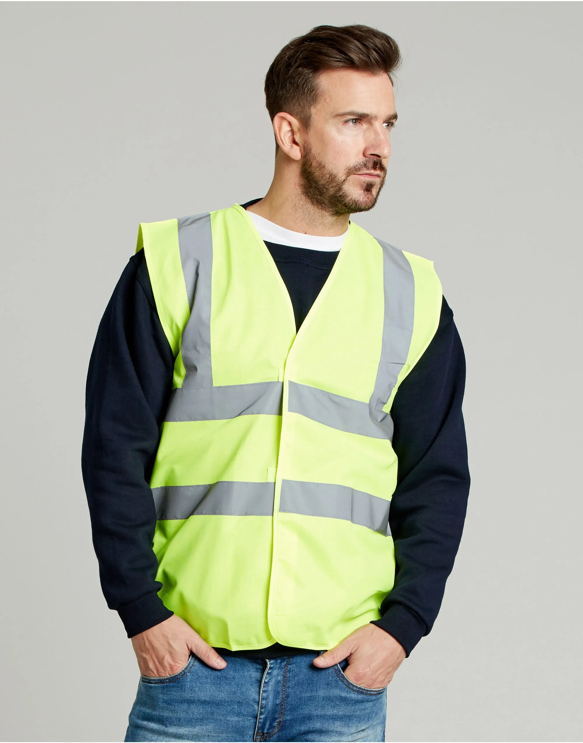 Hi Vis Vest - Screenprinted (20 )