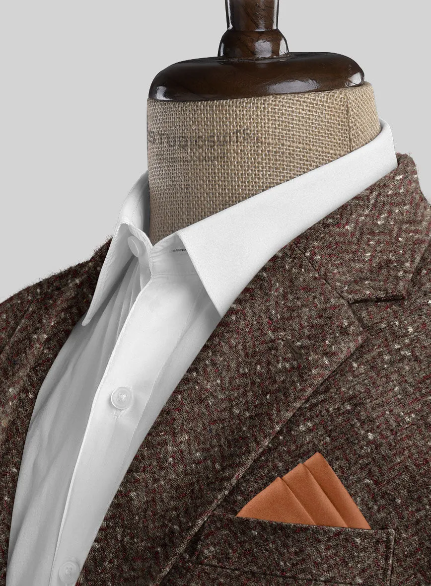 Italian Cosmic Brown Tweed Jacket