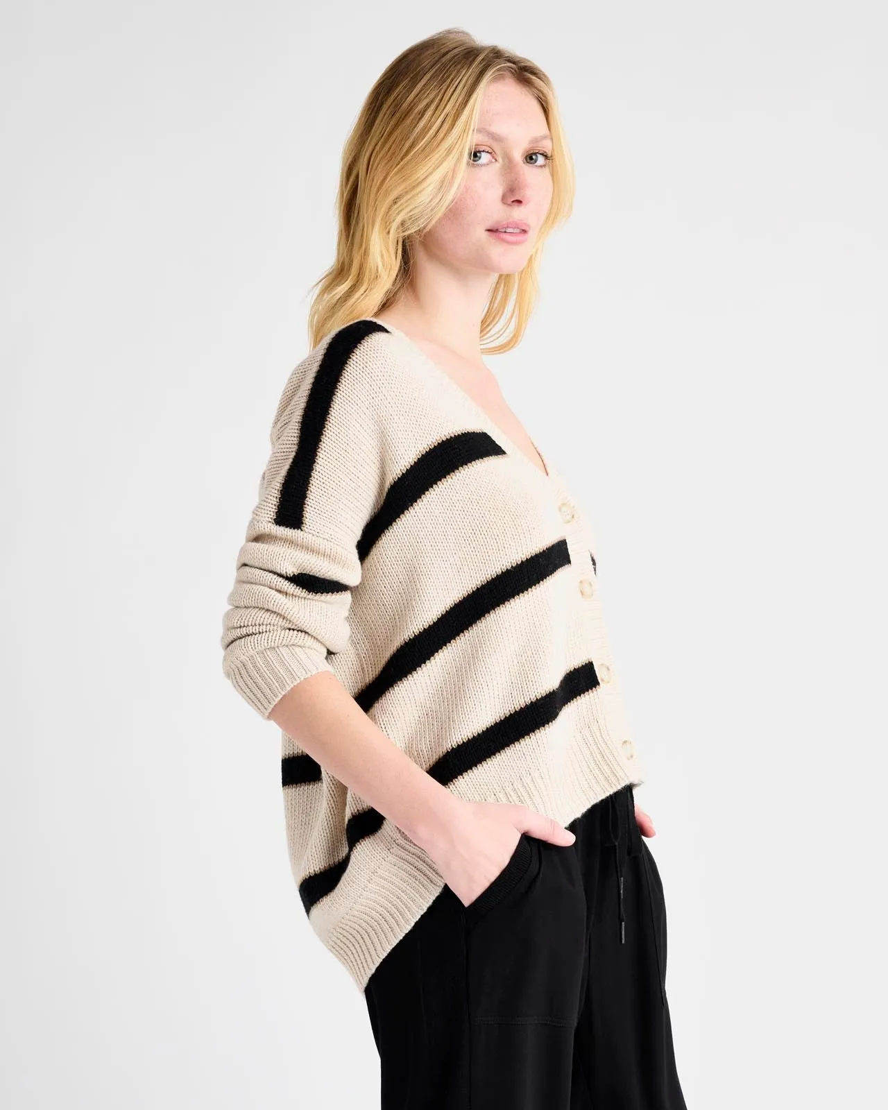 Kendall Stripe Cardigan