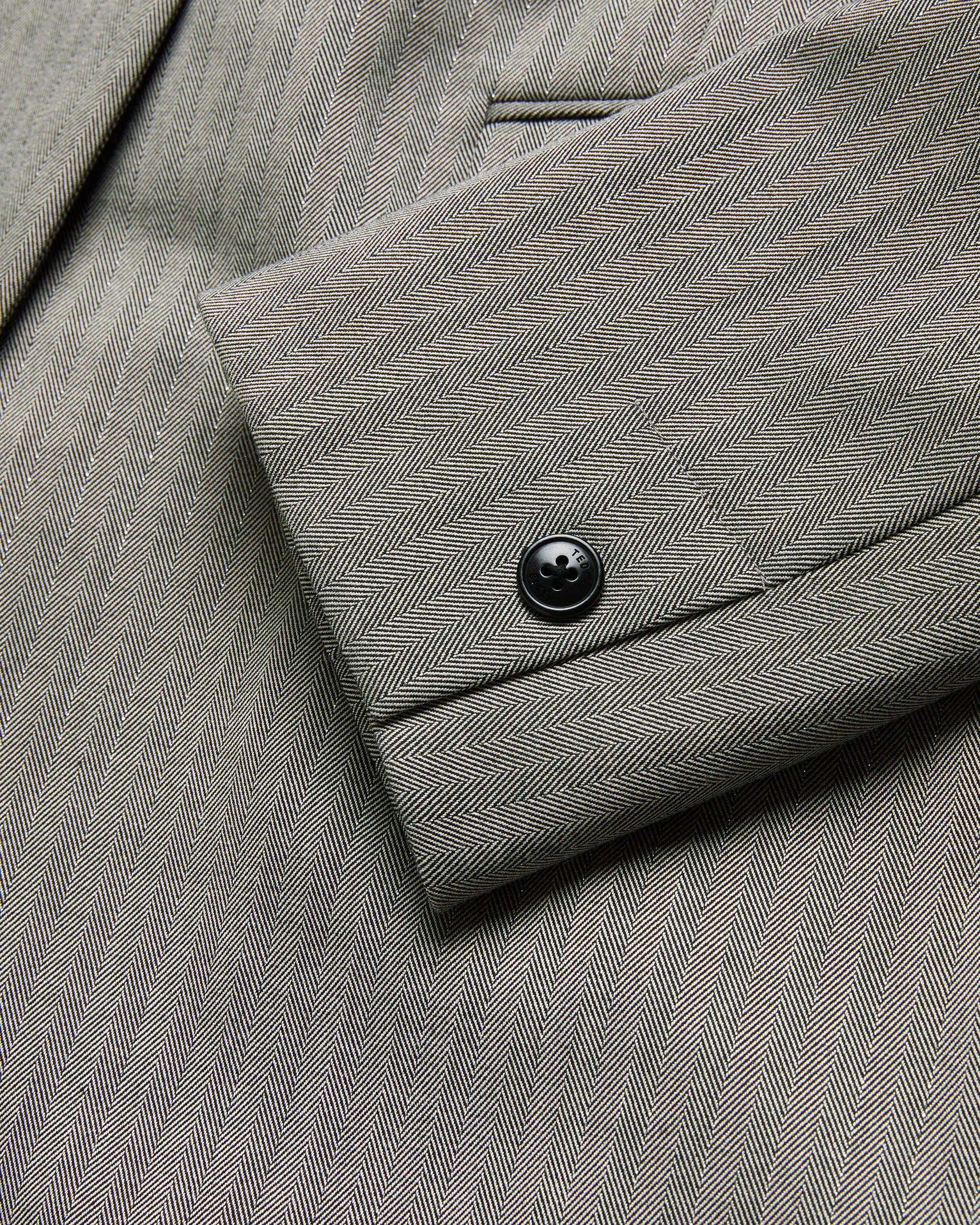 Koa Pinstripe Single Breasted Tailored Blazer Dk-Grey