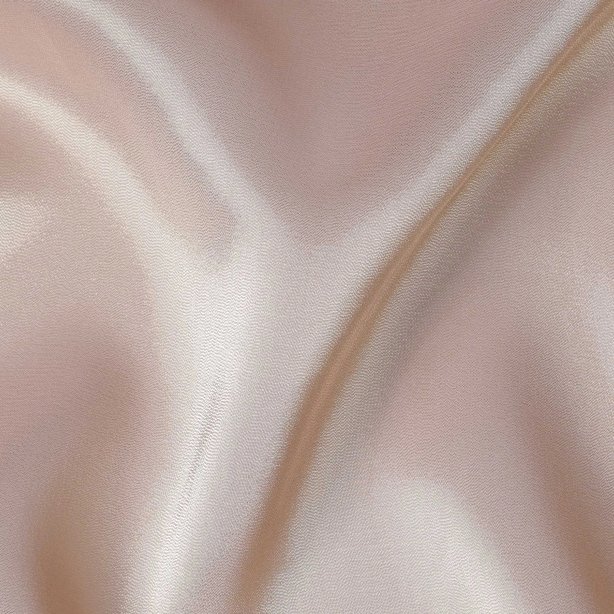 Light Pink Silk French Lamé Fabric, 110 cm Wide, Made in France-D21019