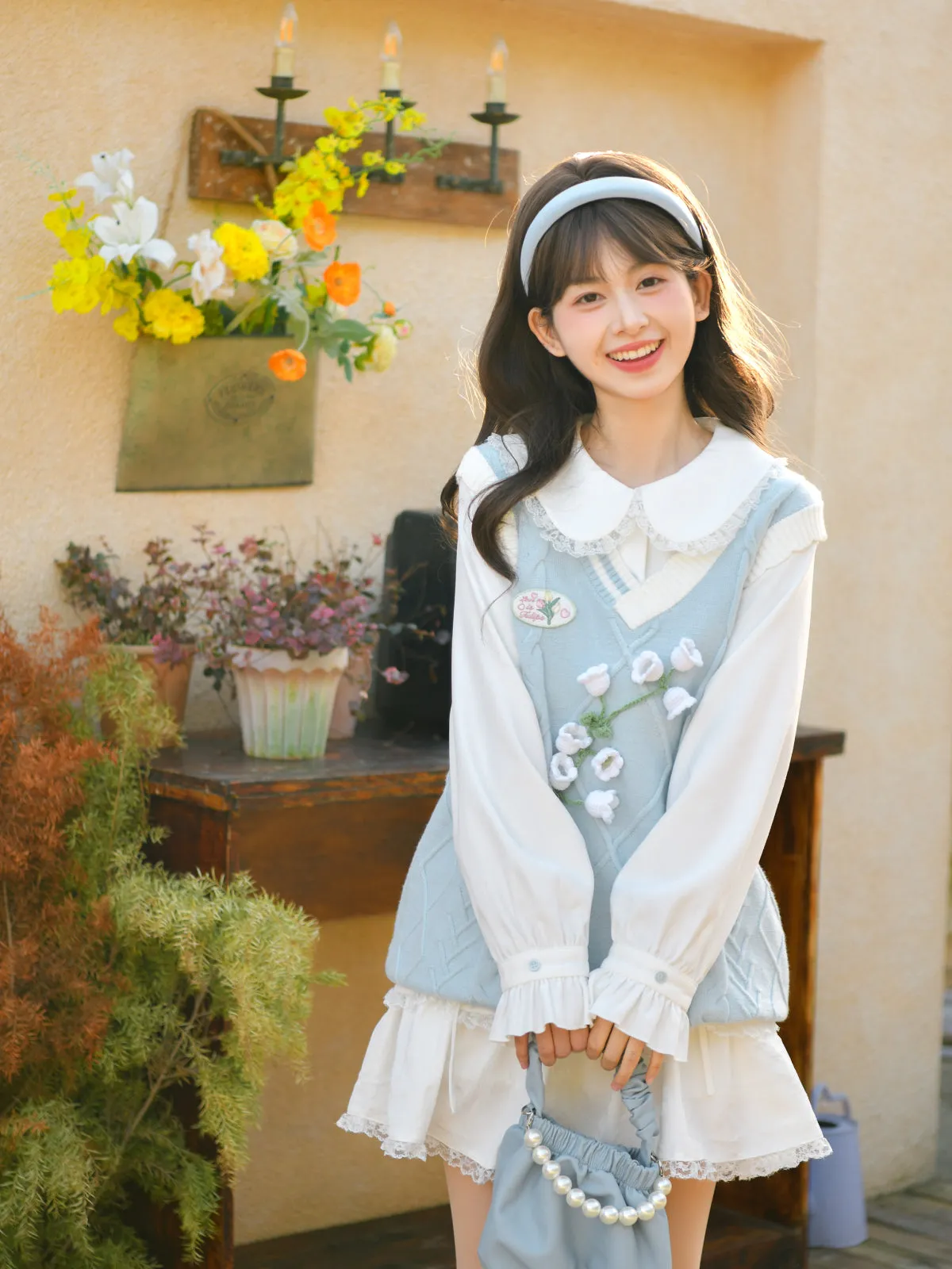 Lily of the Valley First Love Doll Collar Blouse