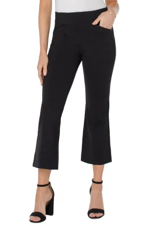 Liverpool Stella Kick Flare Pant Black