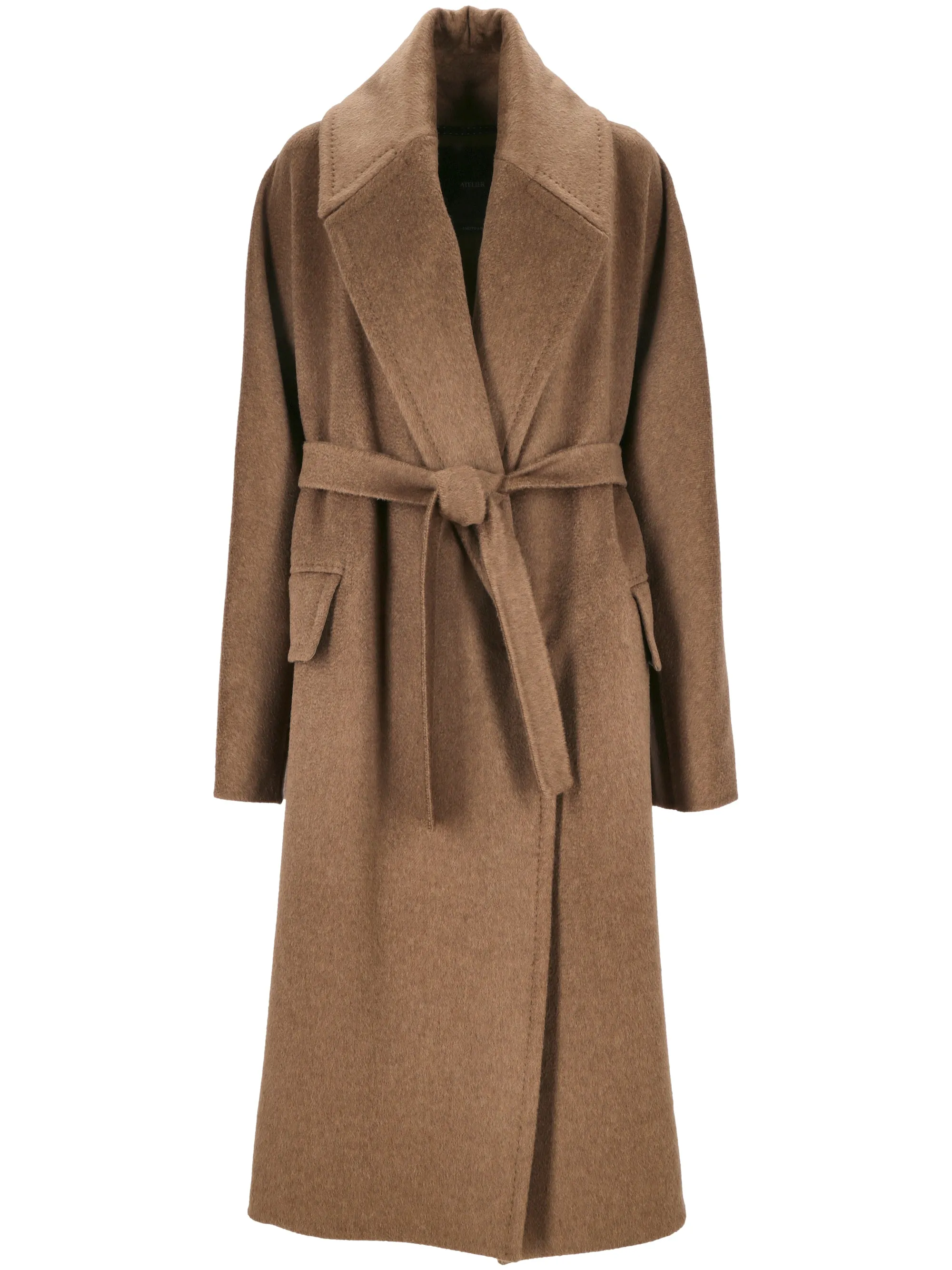 Luxurious Cashmere Wool Camel Coat