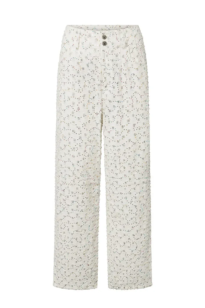 Maria trousers - White