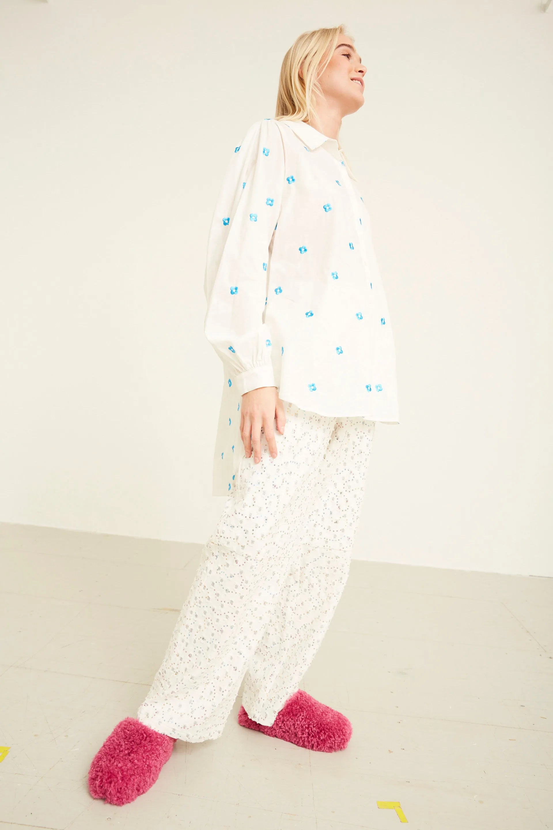 Maria trousers - White