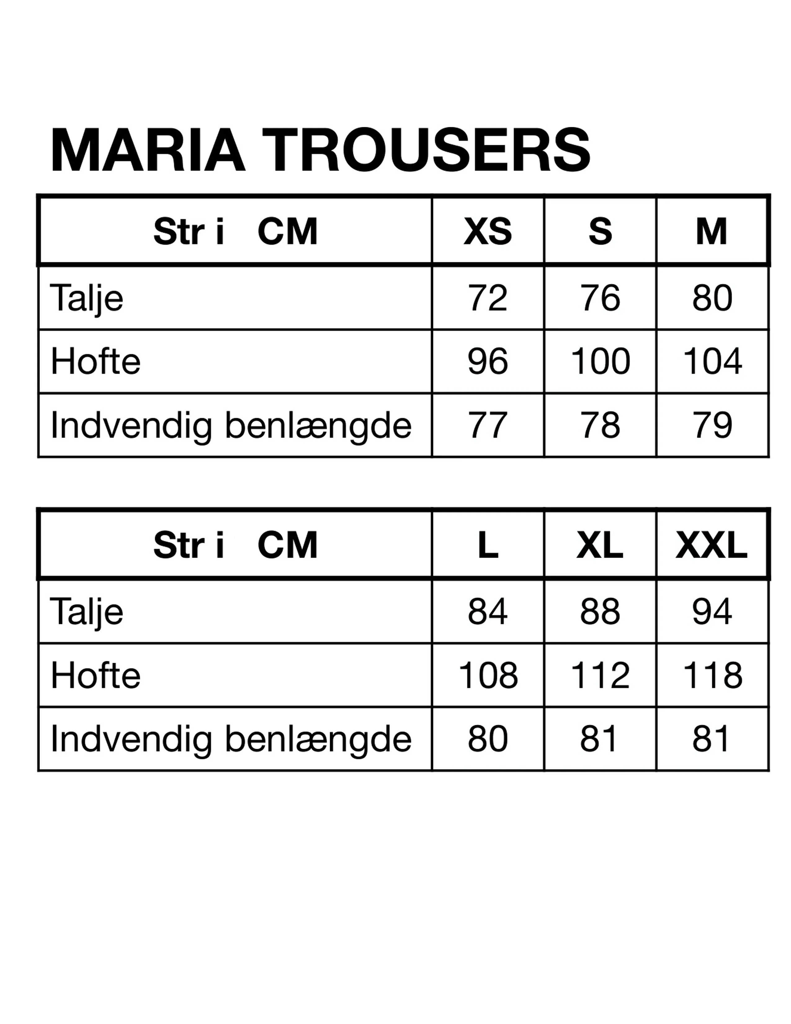 Maria trousers - White