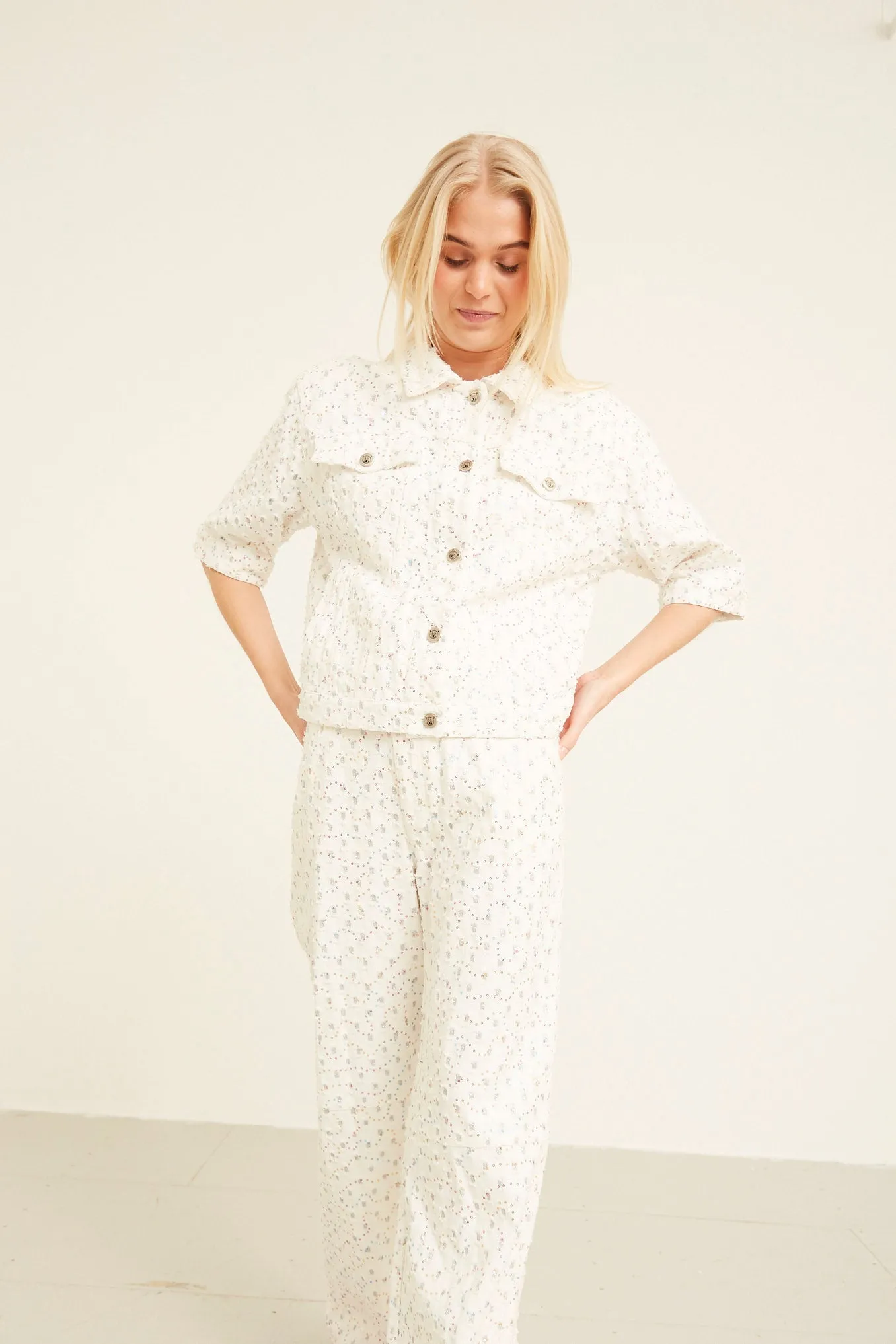 Maria trousers - White