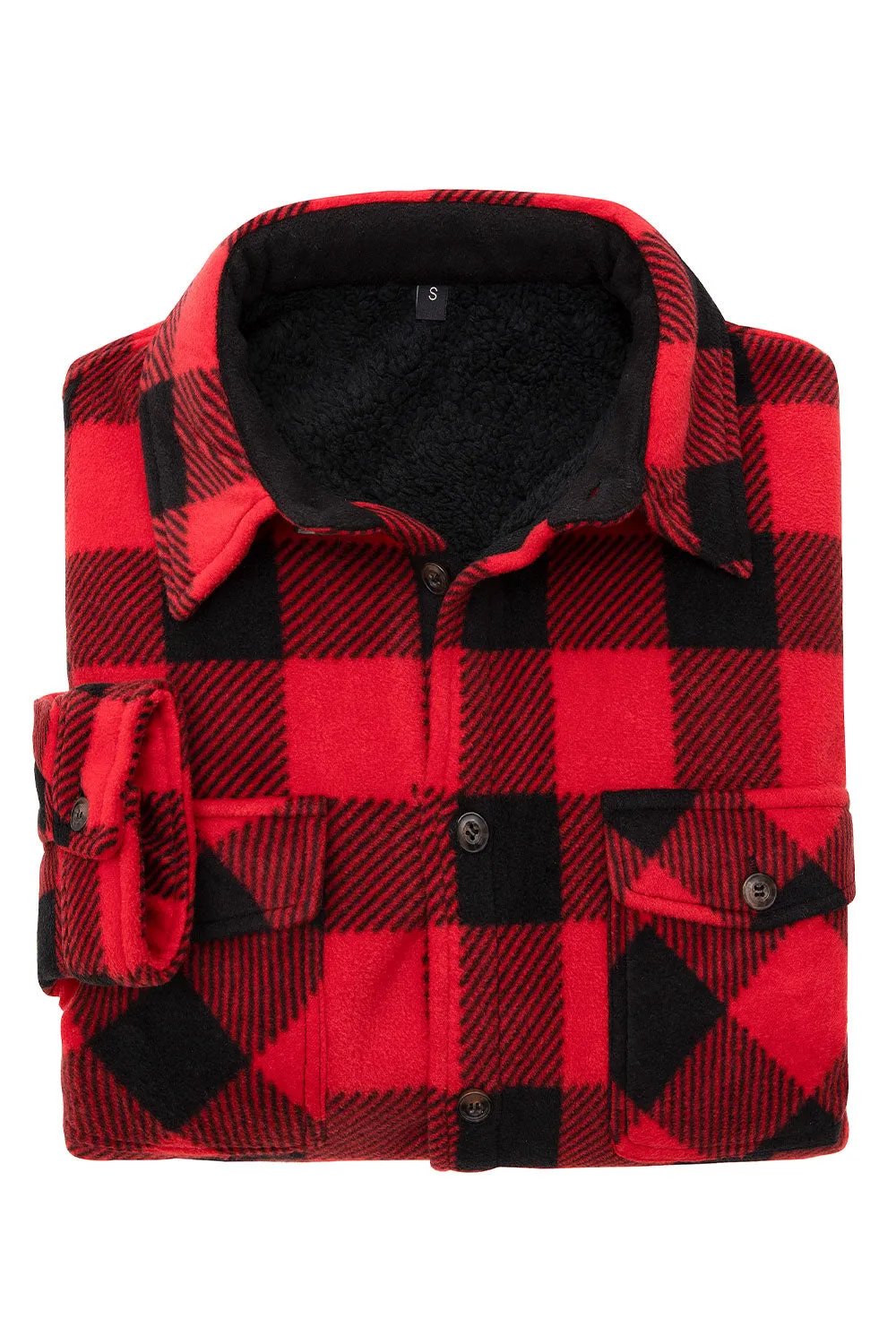 Men's Matching Family Buffalo Red Plaid Jacket