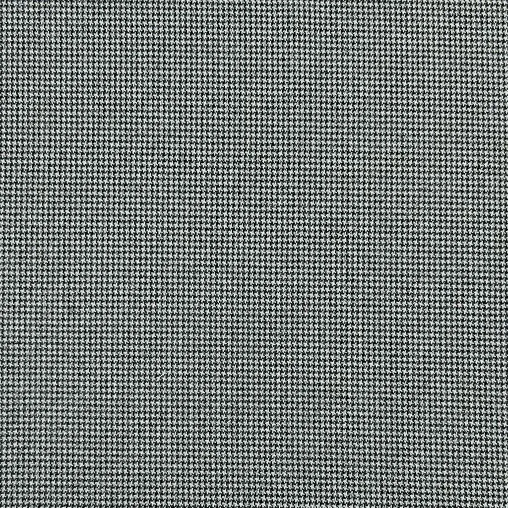 Mini Dogtooth Stretch Wool Fabric