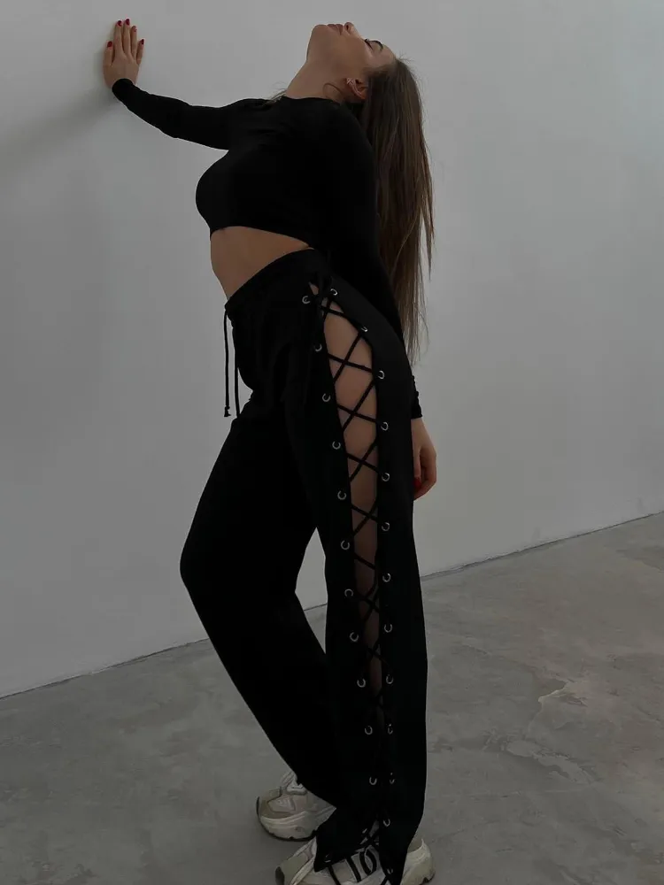 Nadira Cut Out Pants