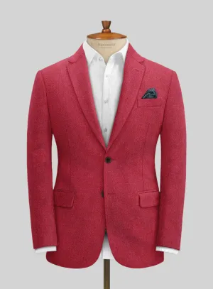 Naples Coral Pink Tweed Jacket