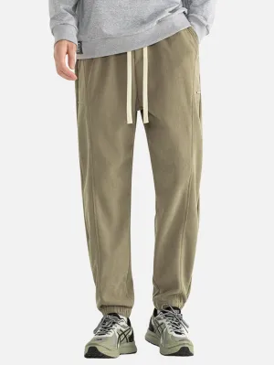 New Casual Solid Color Corduroy Trousers