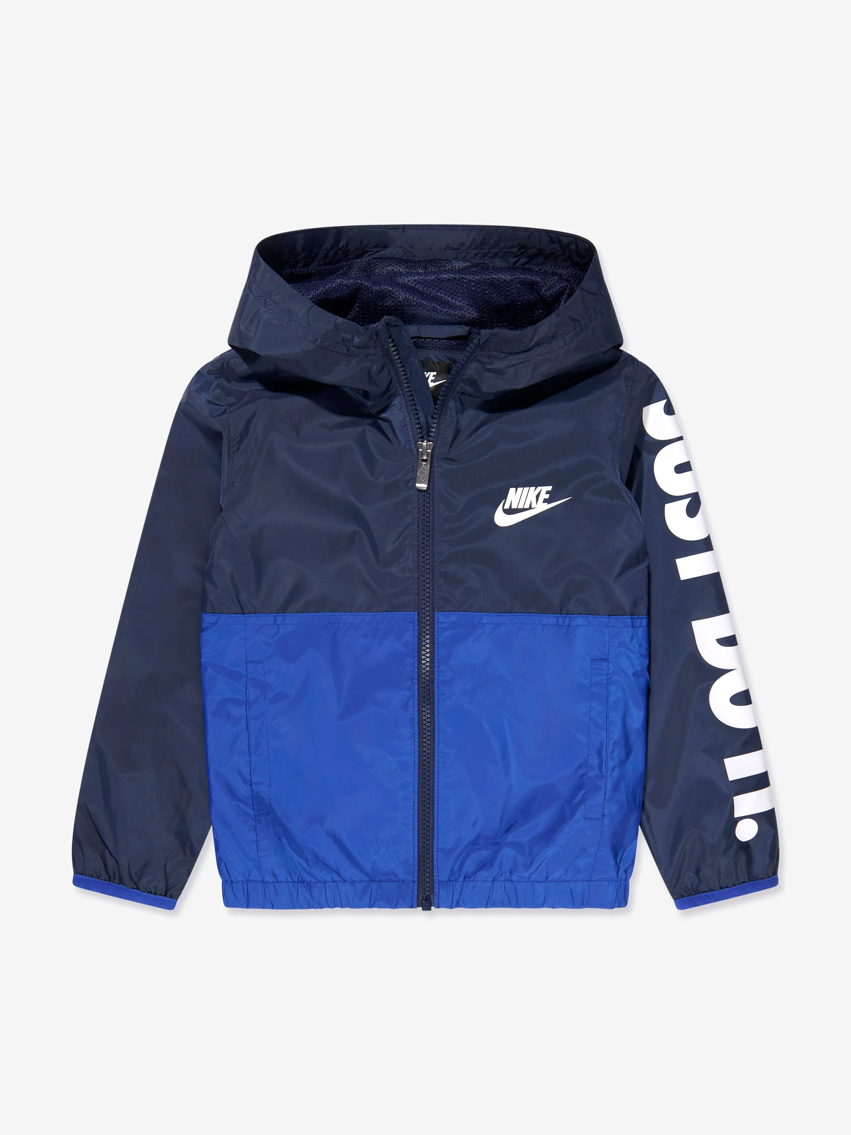 Nike Boys JDI Windbreaker Jacket in Navy