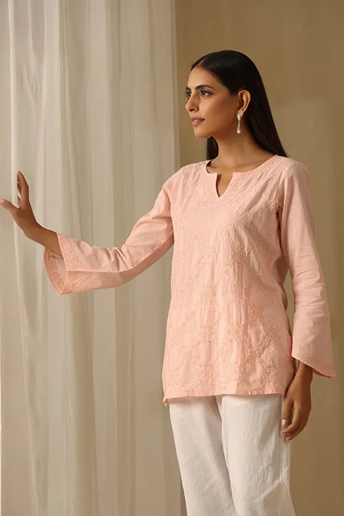 Okhai "Aayat" Chikankari Pure Cotton Top