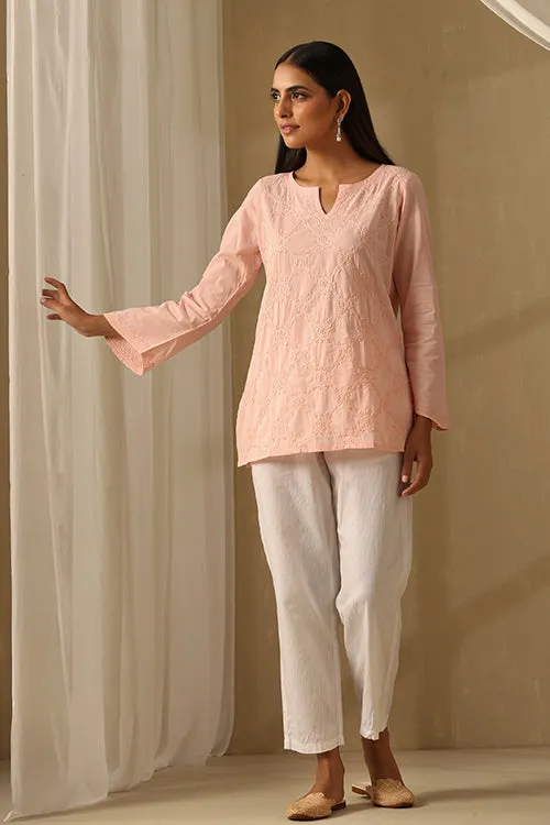 Okhai "Aayat" Chikankari Pure Cotton Top