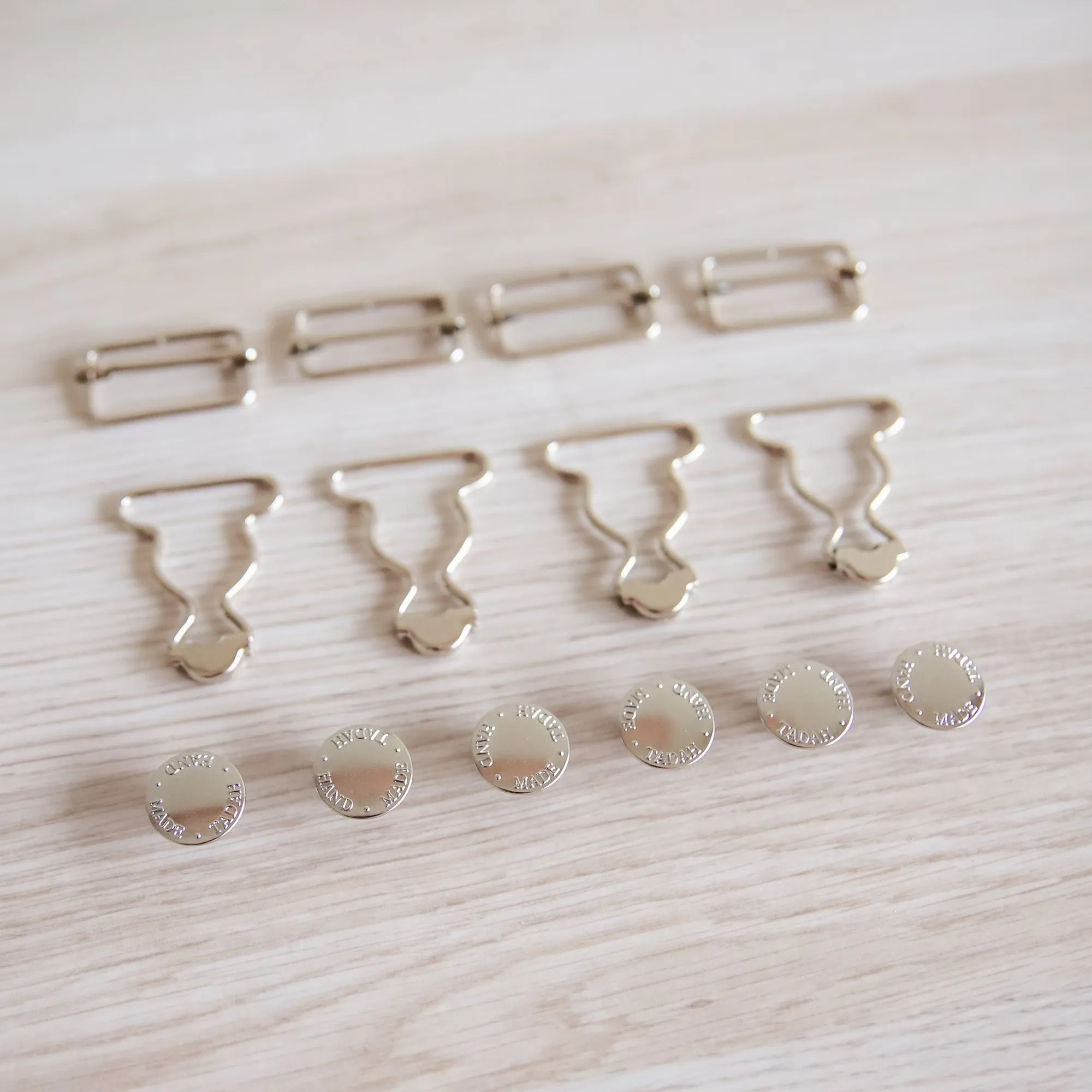 Overalls Hardware Kit ~ 28mm ~ Baby size