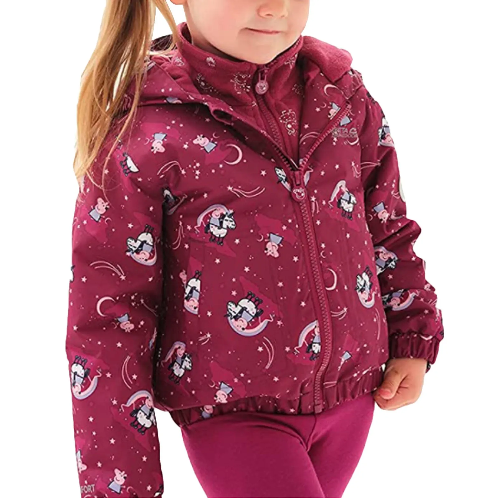 Regatta Kids Peppa Pig Muddy Puddles Waterproof Jacket