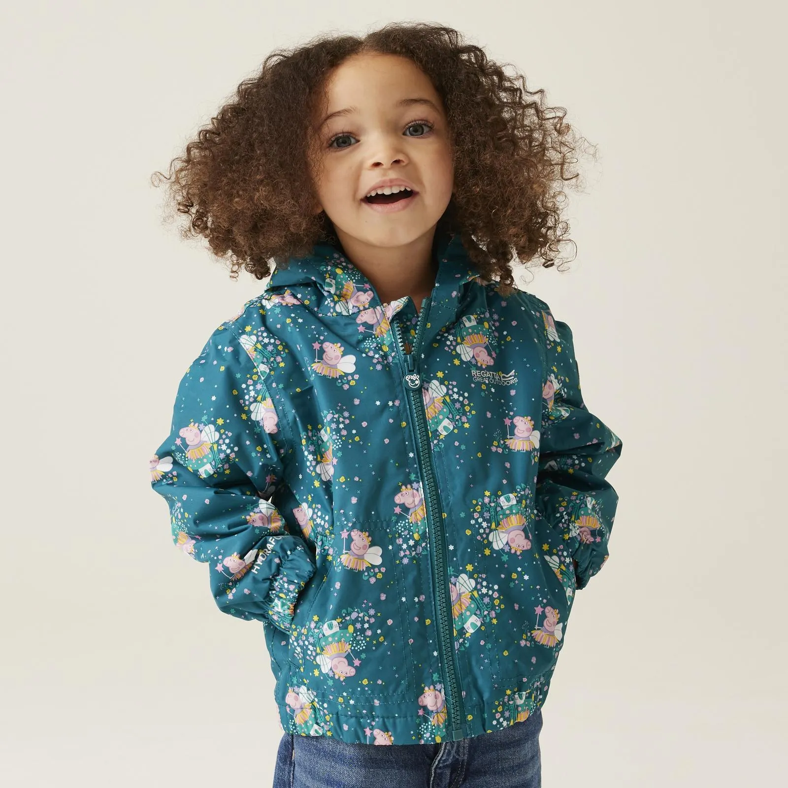 Regatta Kids Peppa Pig Muddy Puddles Waterproof Jacket