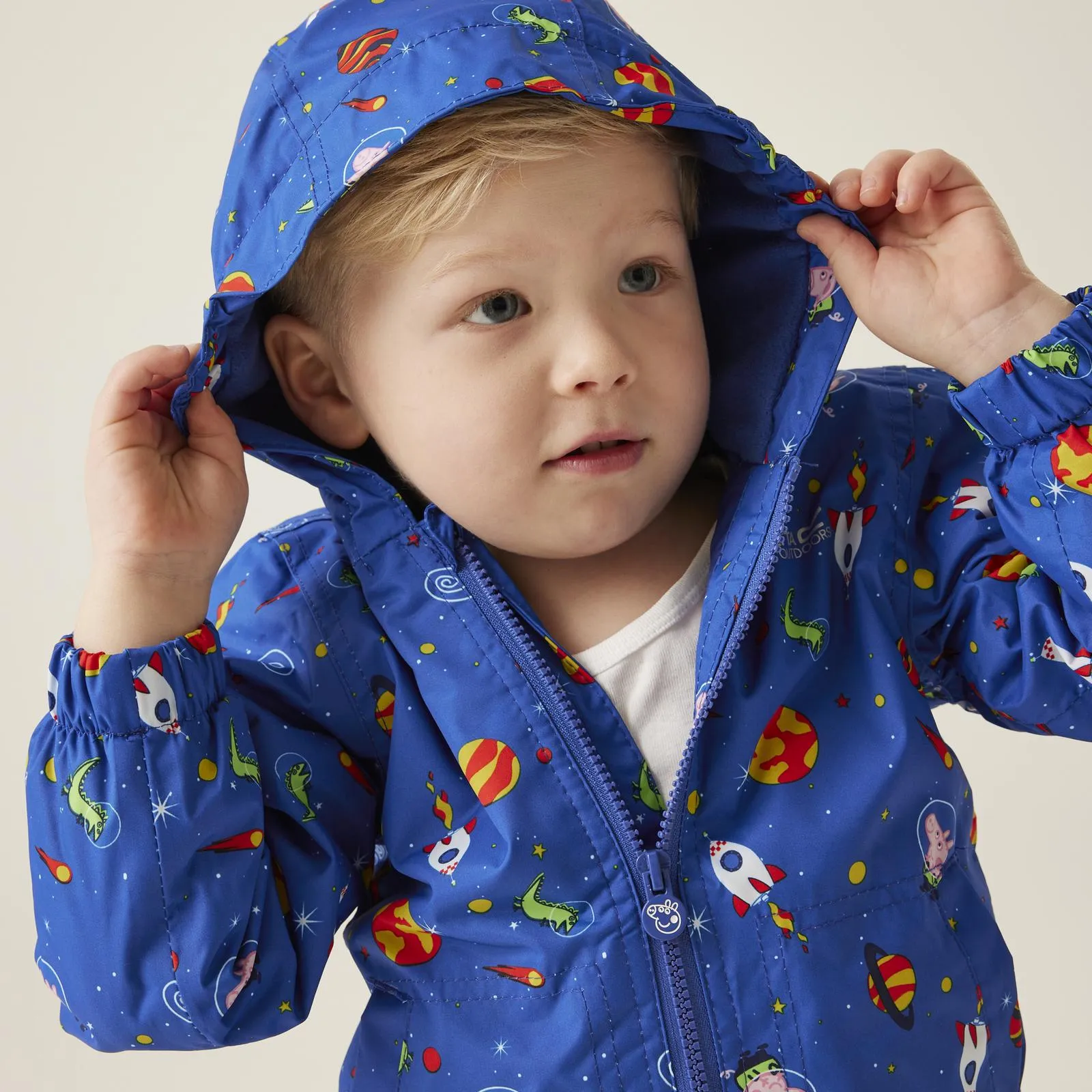 Regatta Kids Peppa Pig Muddy Puddles Waterproof Jacket