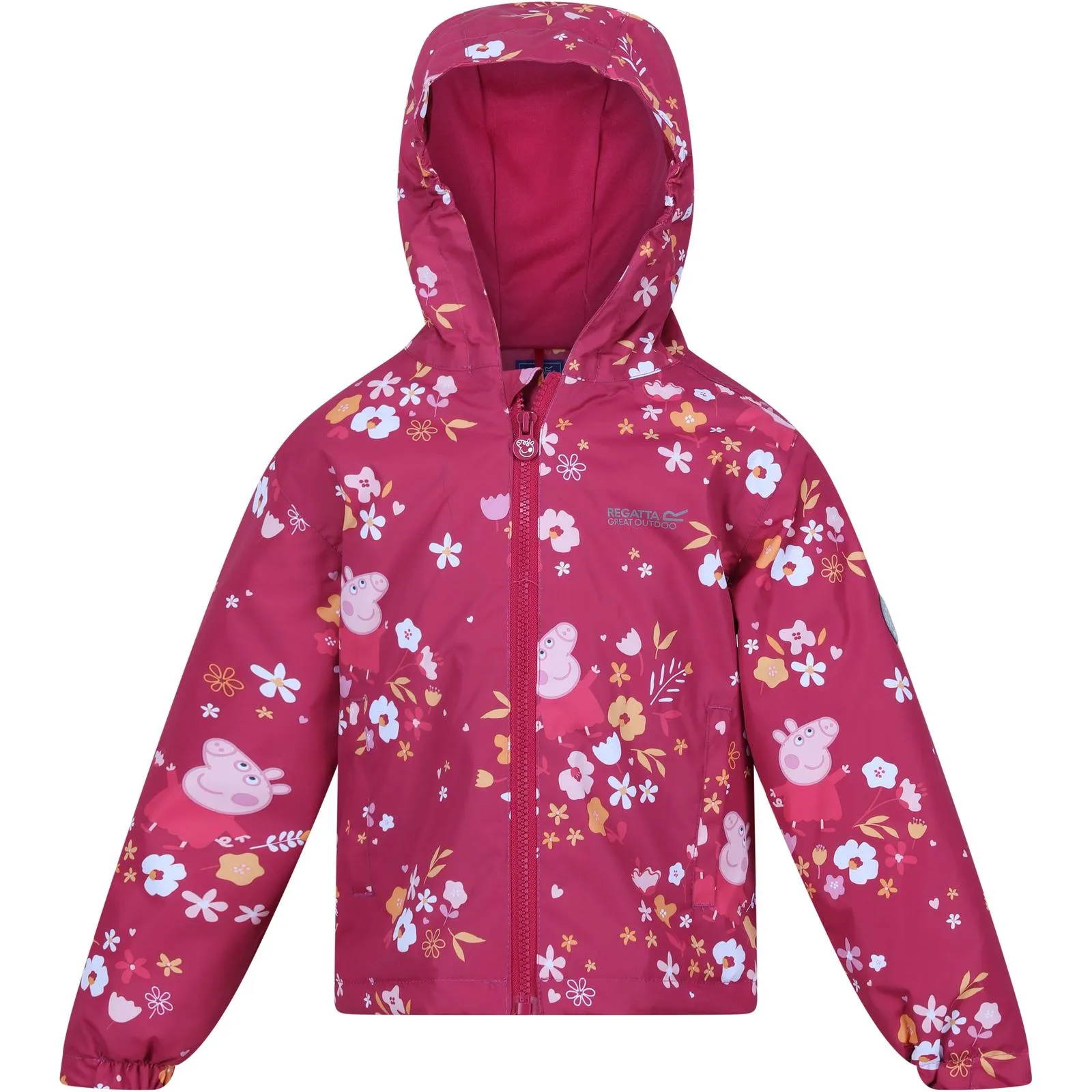 Regatta Kids Peppa Pig Muddy Puddles Waterproof Jacket