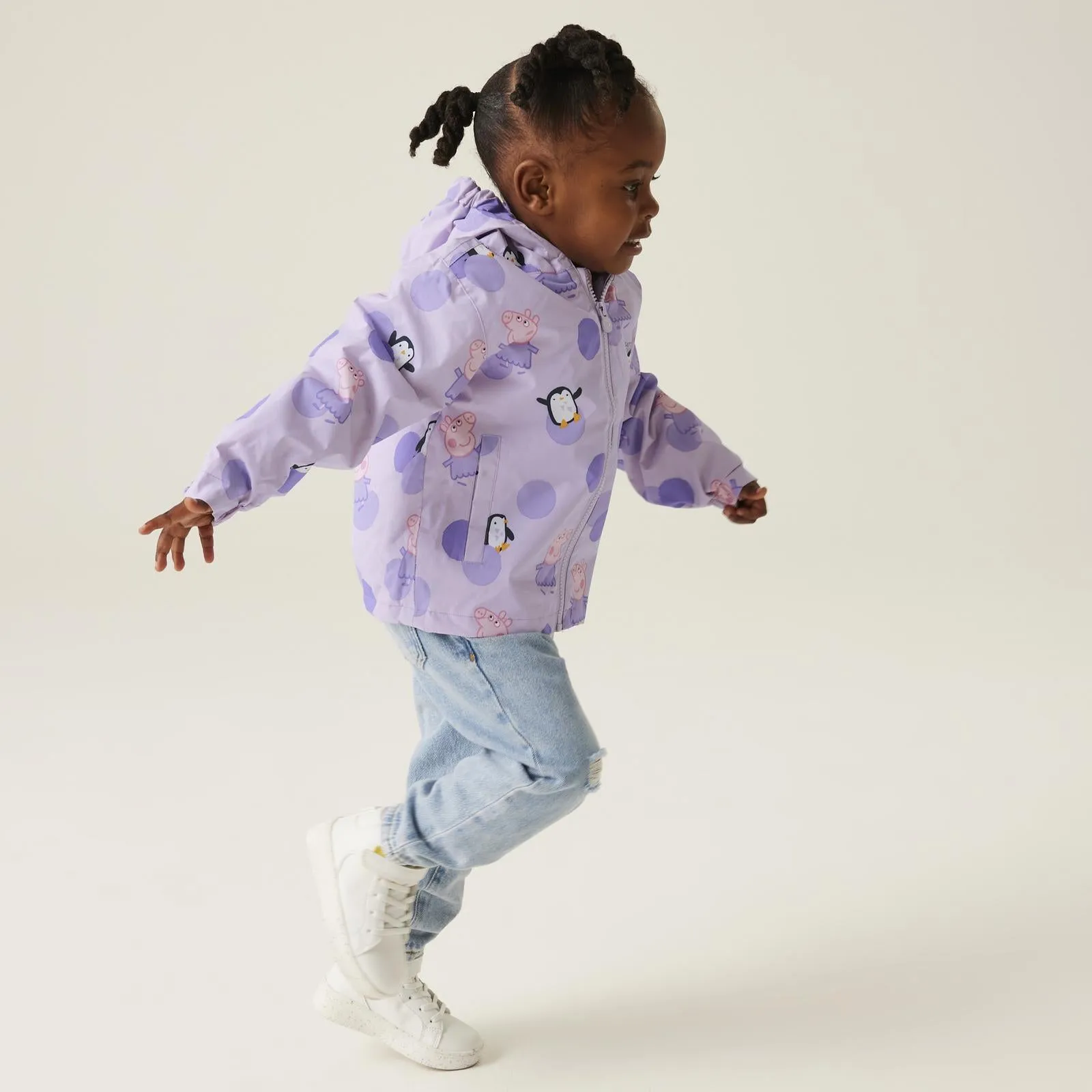 Regatta Kids Peppa Pig Muddy Puddles Waterproof Jacket