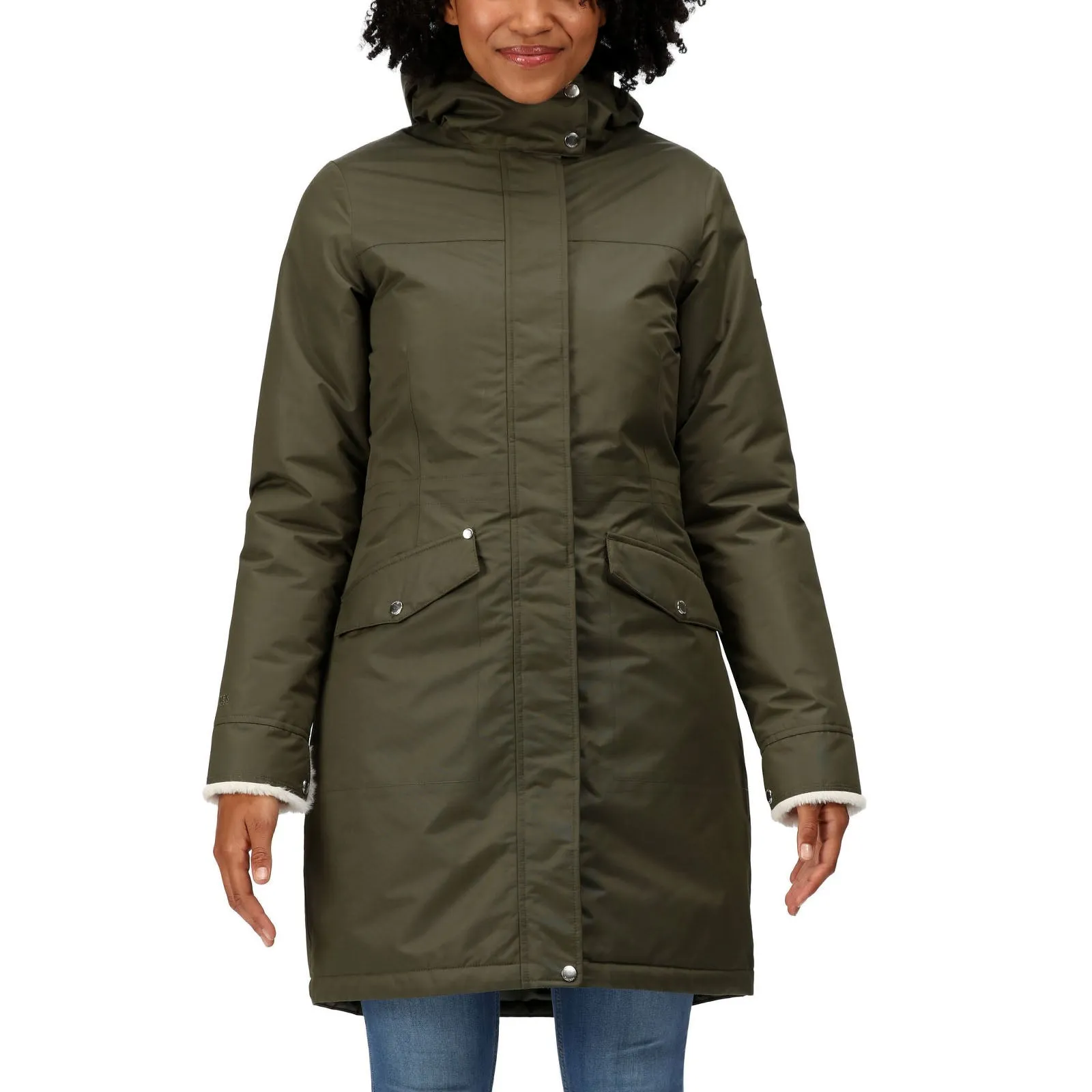 Regatta Womens Rimona Waterproof Parka Jacket - Dark Khaki